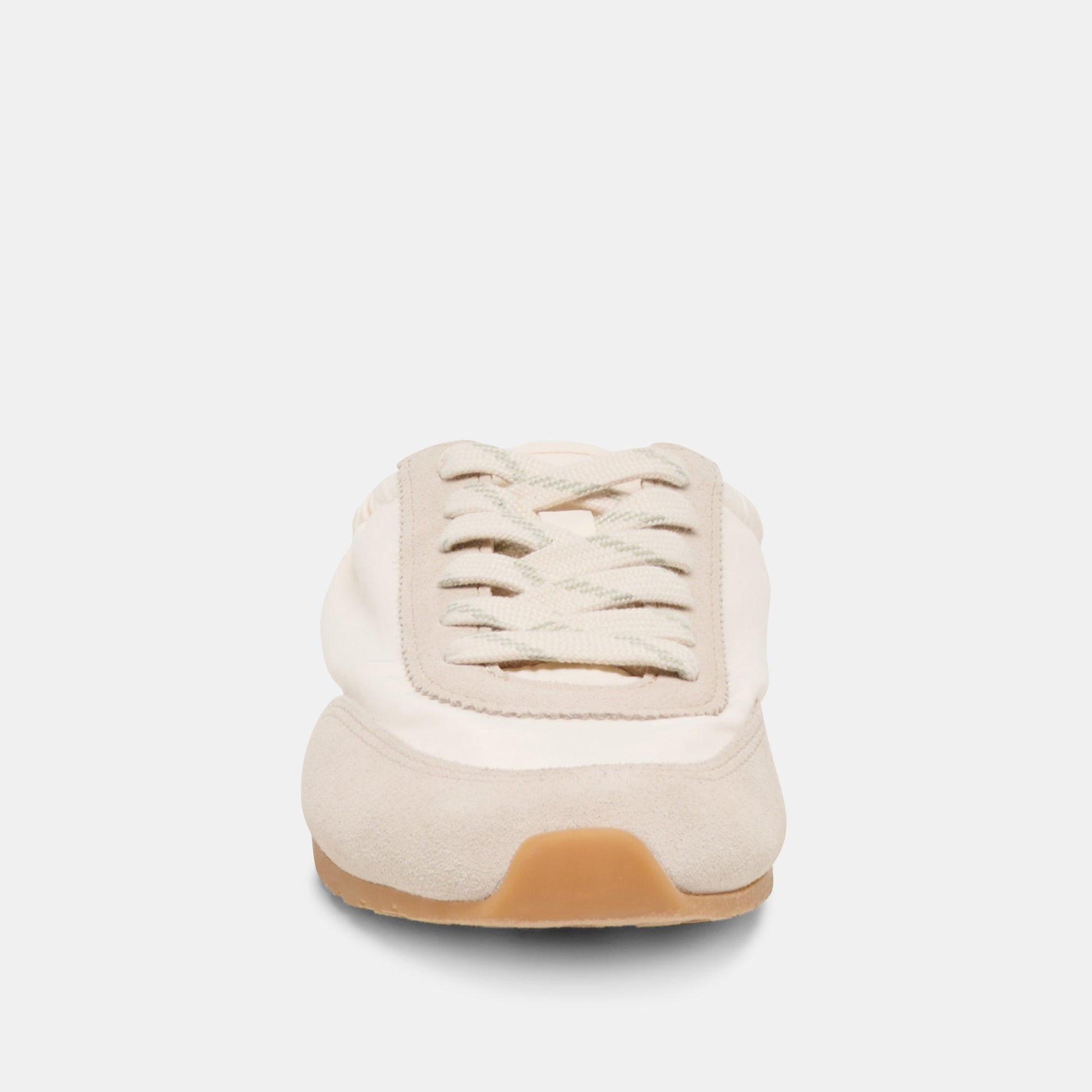 Dolce Vita Daris White Nylon Sneakers