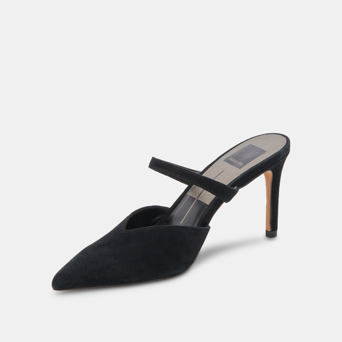 Dolce Vita KANIKA WIDE HEELS ONYX SUEDE
 – Dolce Vita