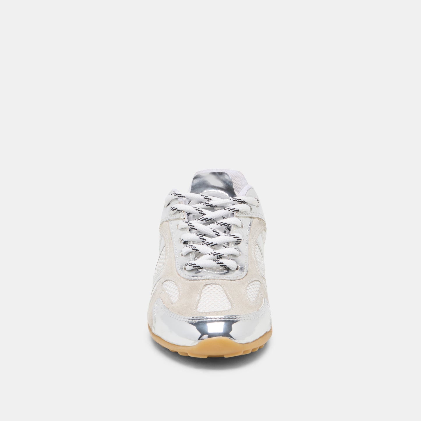 Dolce Vita Myles Silver Multi Leather Sneakers