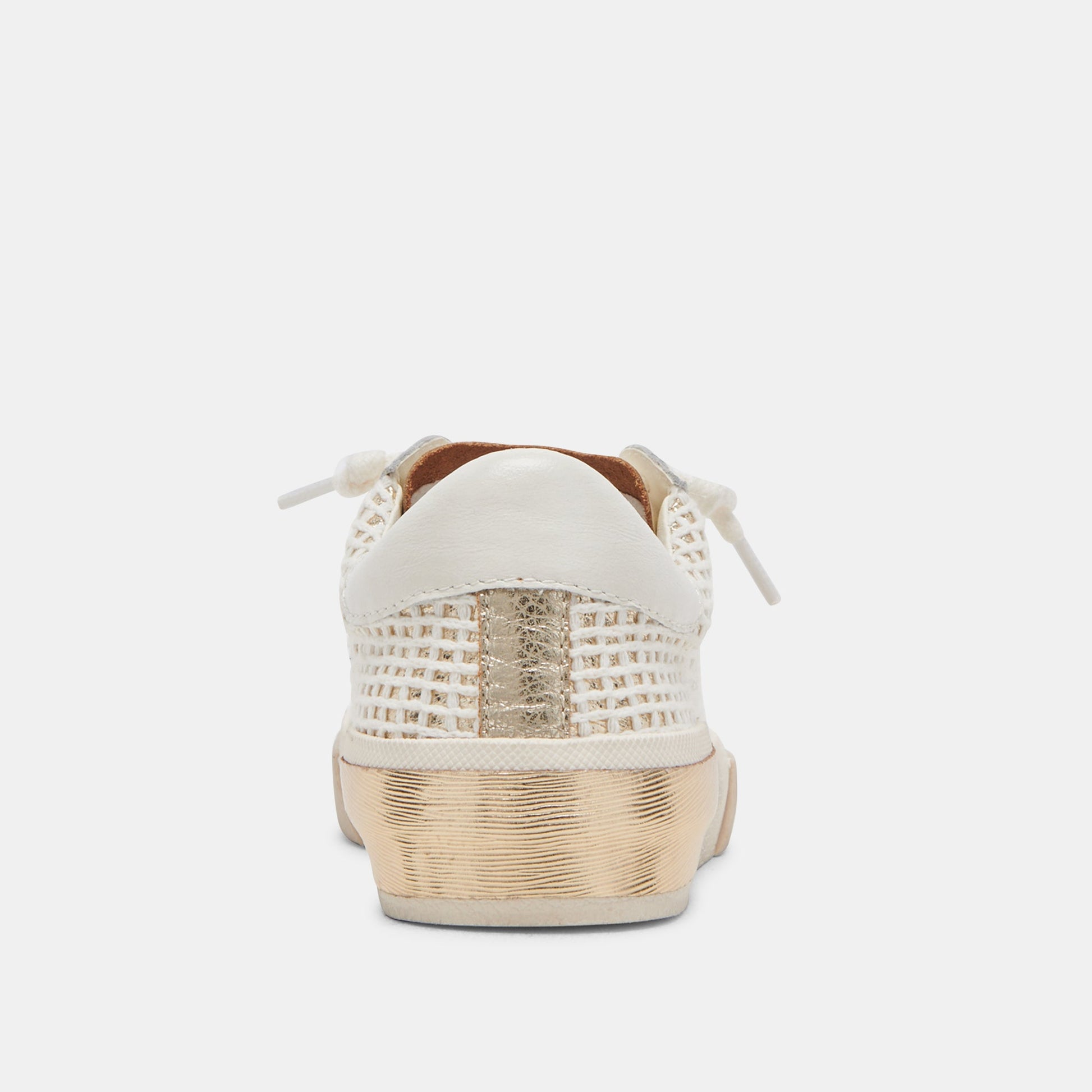 Dolce Vita ZINA SNEAKERS BONE GOLD WOVEN
 – Dolce Vita