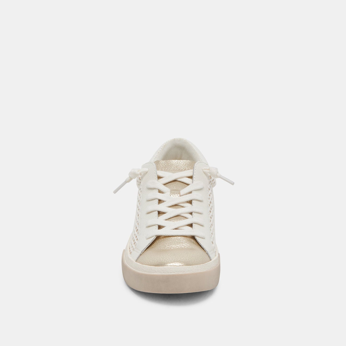 Dolce Vita ZINA SNEAKERS BONE GOLD WOVEN
 – Dolce Vita