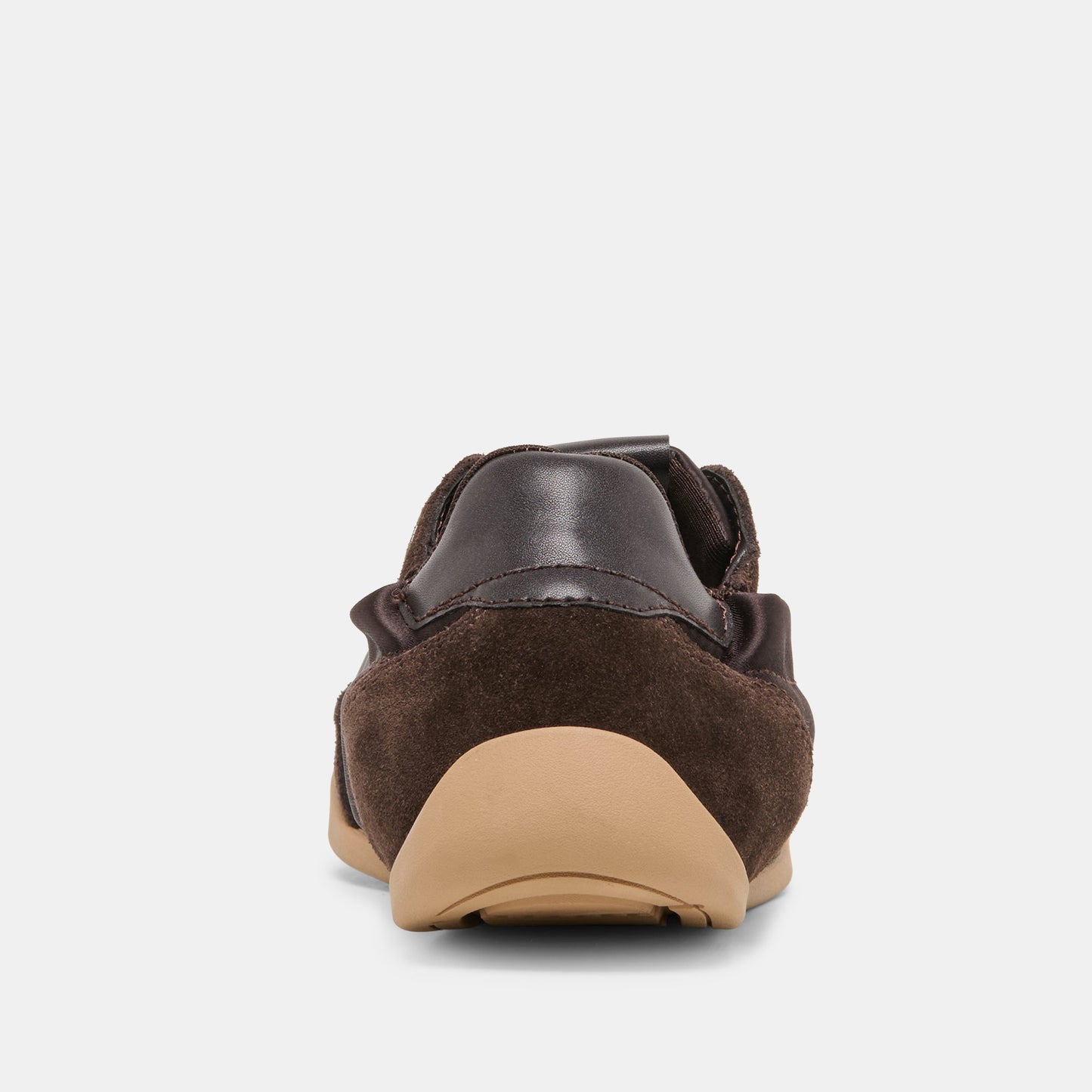 Dolce Vita Dakoda Dk Brown Satin Sneakers