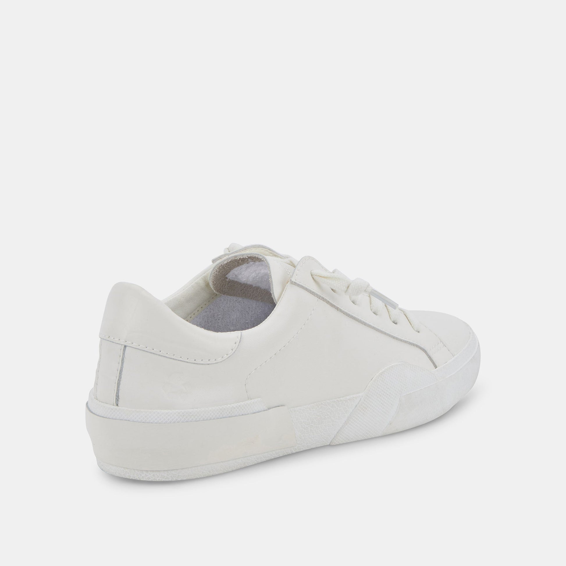 Dolce Vita Zina 306 Sneakers White Recycled Leather | White Leather Sneakers
 – Dolce Vita