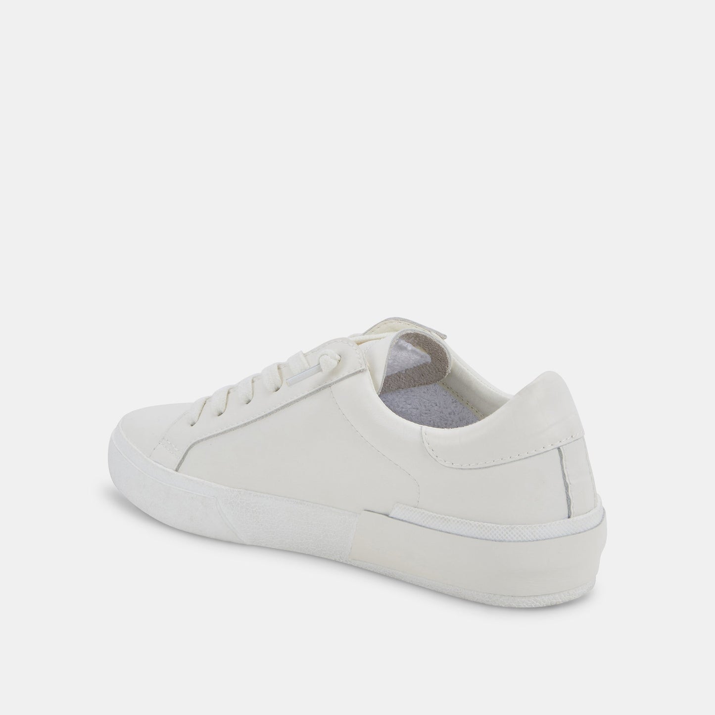 Dolce Vita Zina 306 Sneakers White Recycled Leather | White Leather Sneakers
 – Dolce Vita