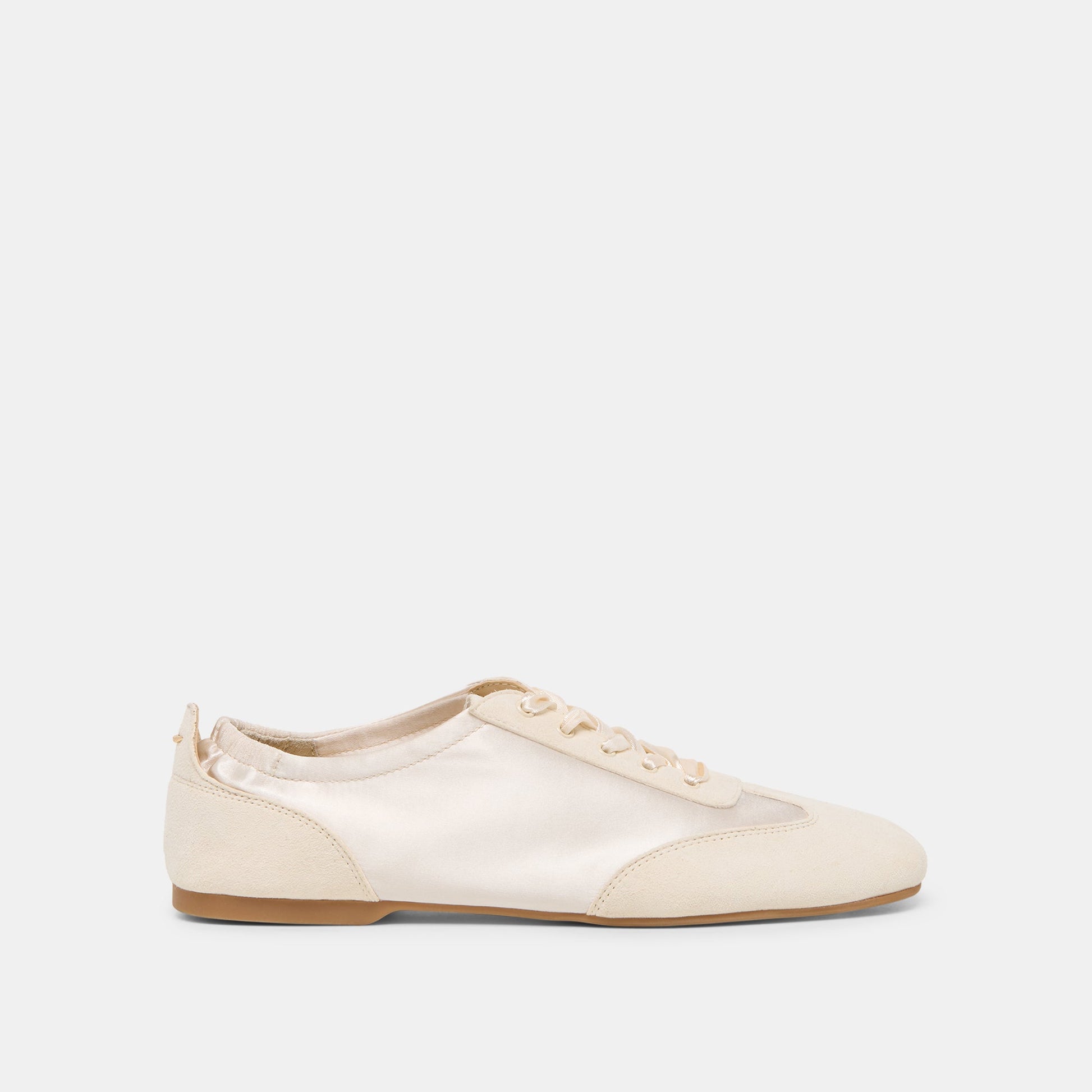 Dolce Vita Itzy Vanilla Satin Sneakers