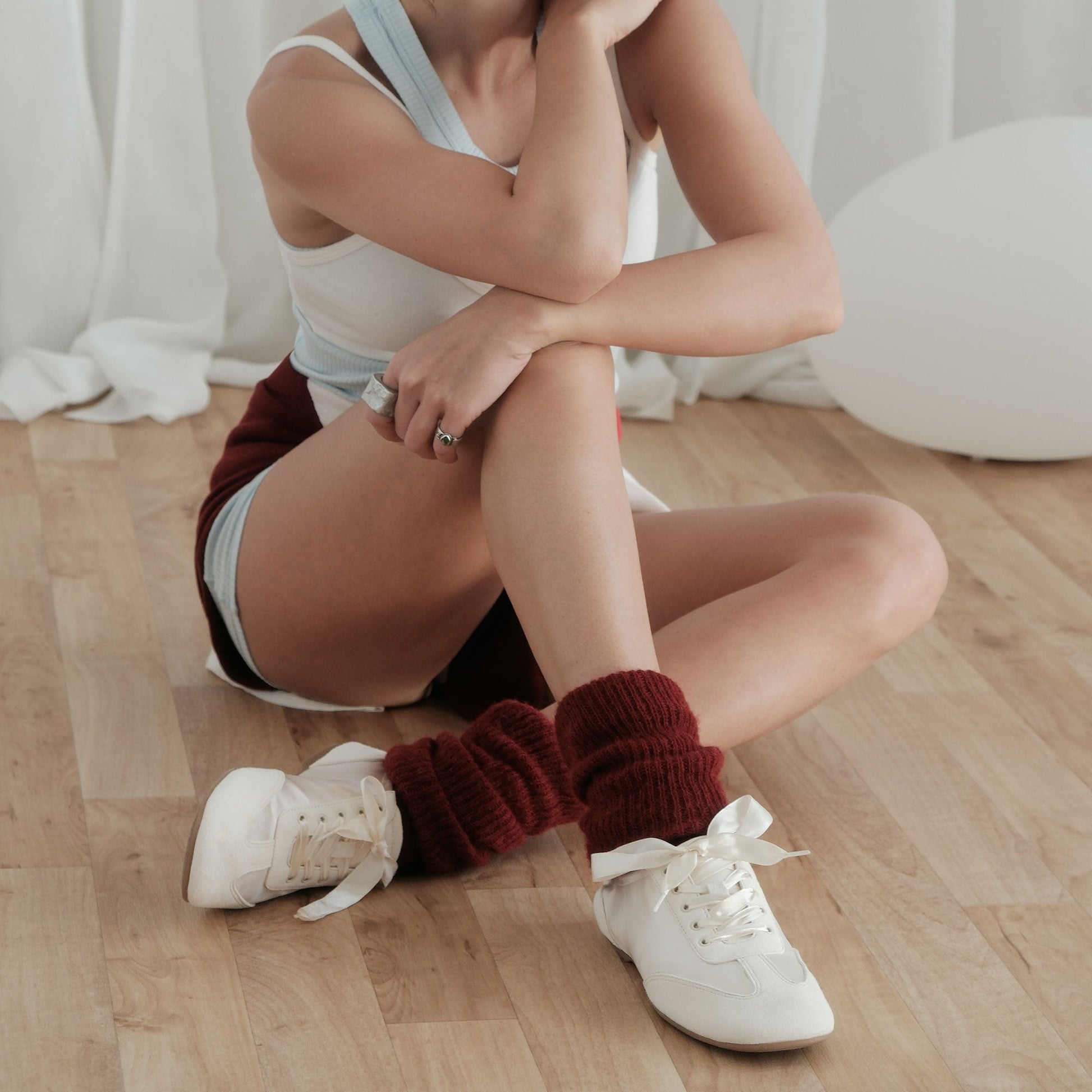 Dolce Vita Itzy Vanilla Satin Sneakers