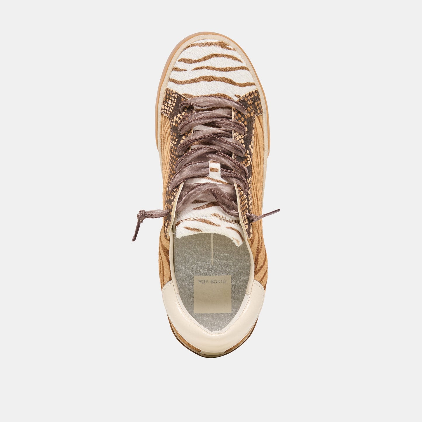 Dolce Vita Zina Zebra Multi Calf Hair Sneakers