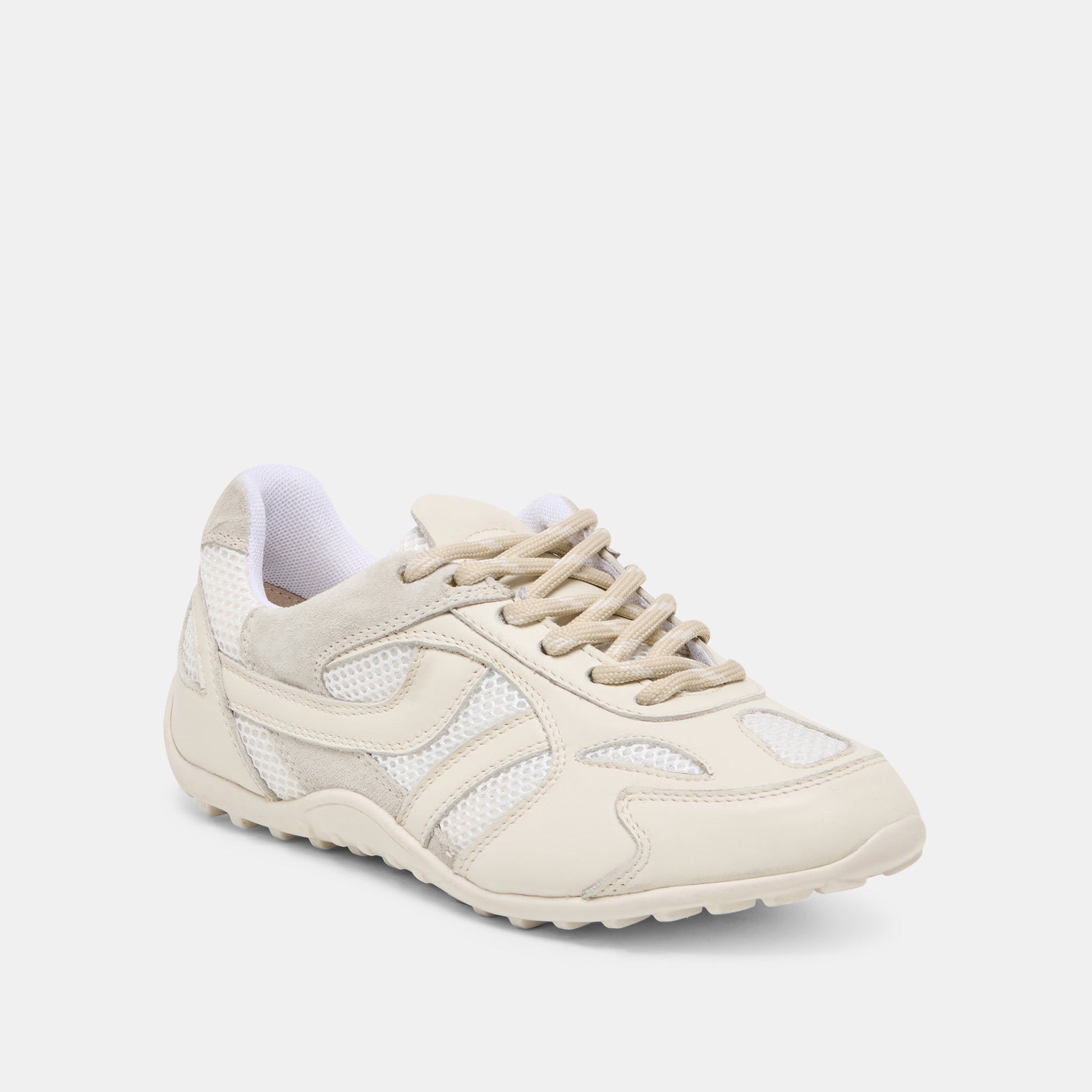 Dolce Vita Myles White Multi Leather Sneakers