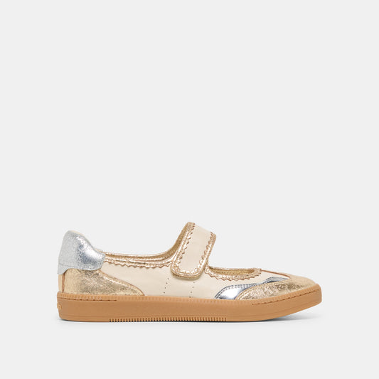 Dolce Vita NANET Metallic Multi Leather Mary-Jane Sneakers