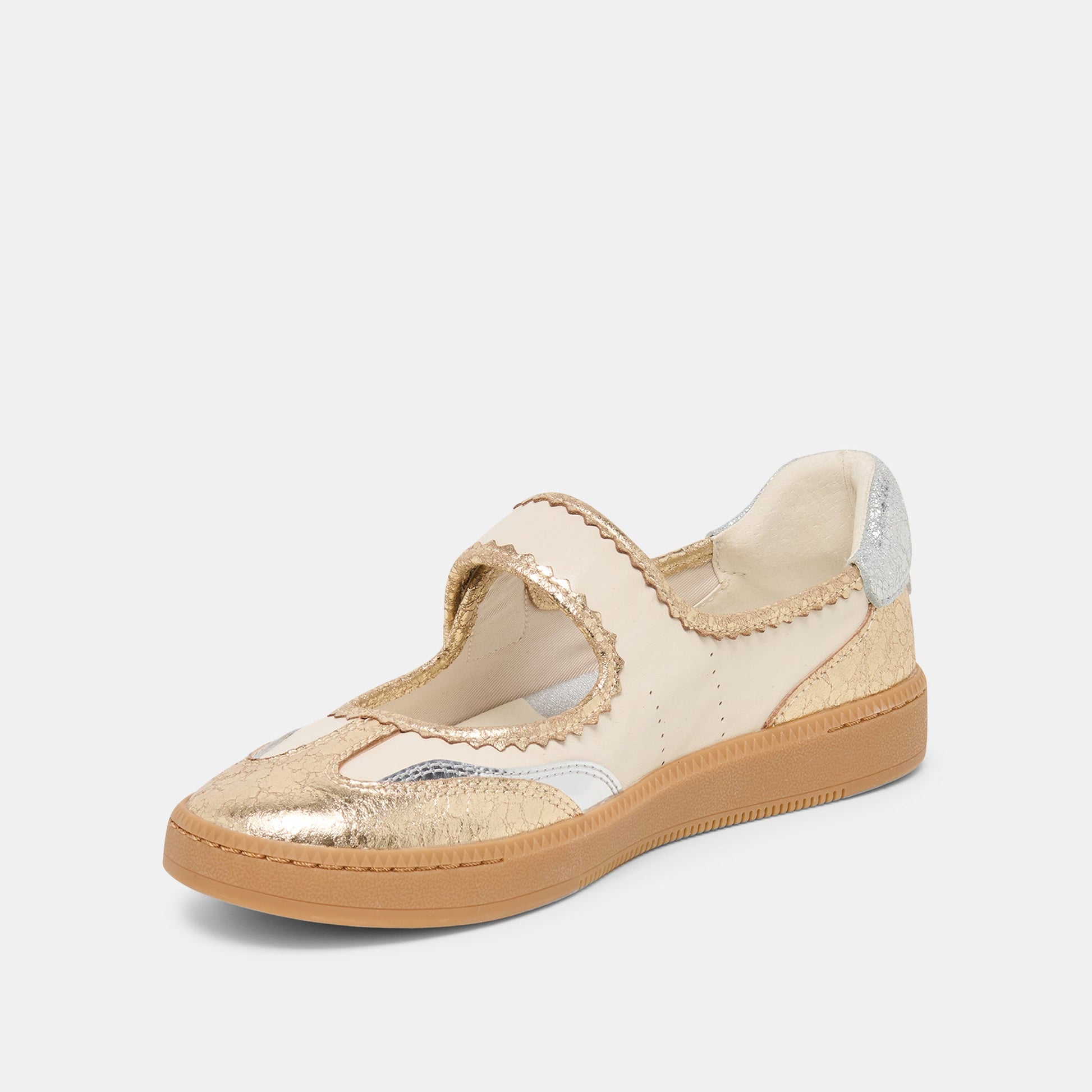 Dolce Vita NANET Metallic Multi Leather Mary-Jane Sneakers