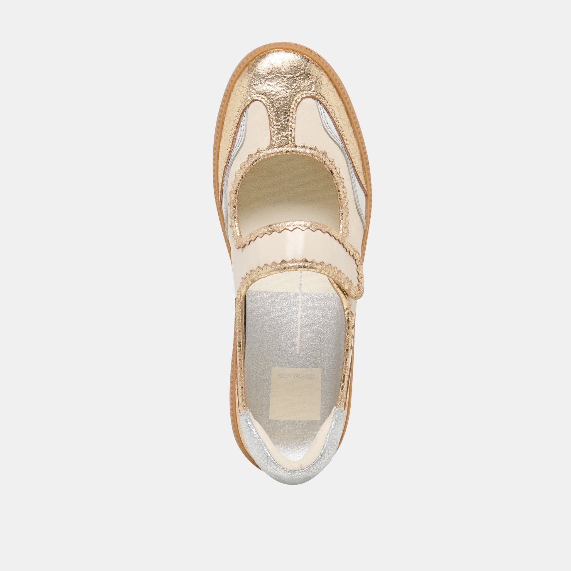 Dolce Vita NANET Metallic Multi Leather Mary-Jane Sneakers