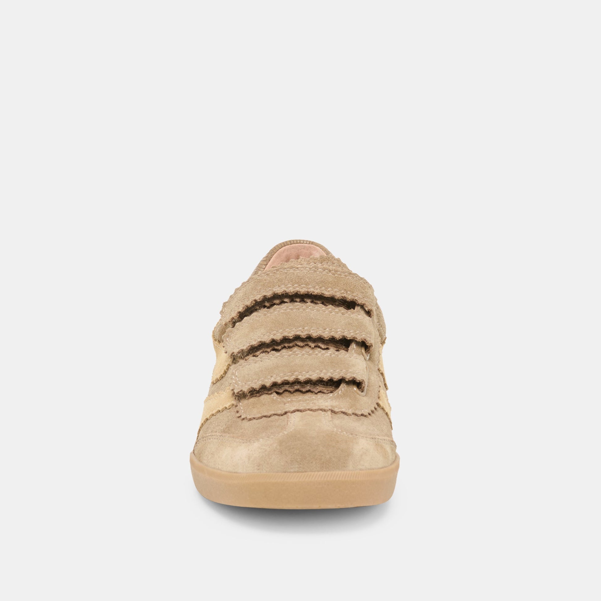 Dolce Vita Merit Velcro Taupe Multi Leather Sneakers