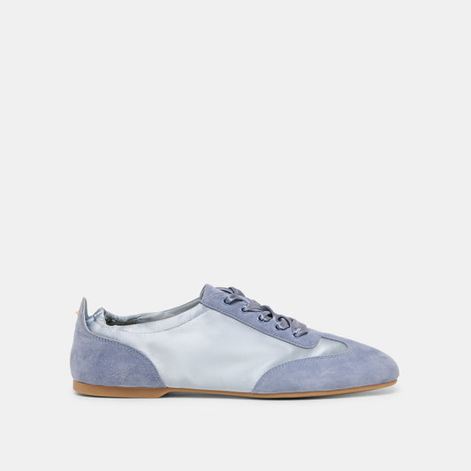 Dolce Vita Itzy Periwinkle Satin Sneakers