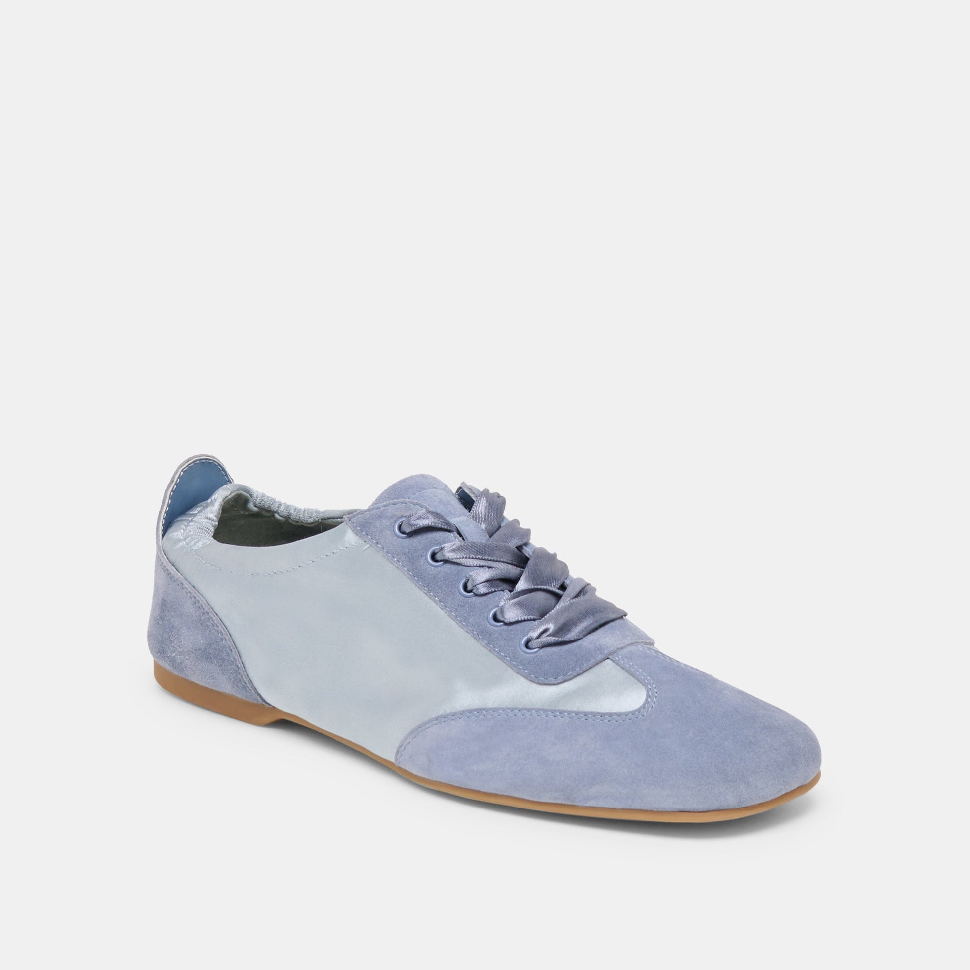 Dolce Vita Itzy Periwinkle Satin Sneakers