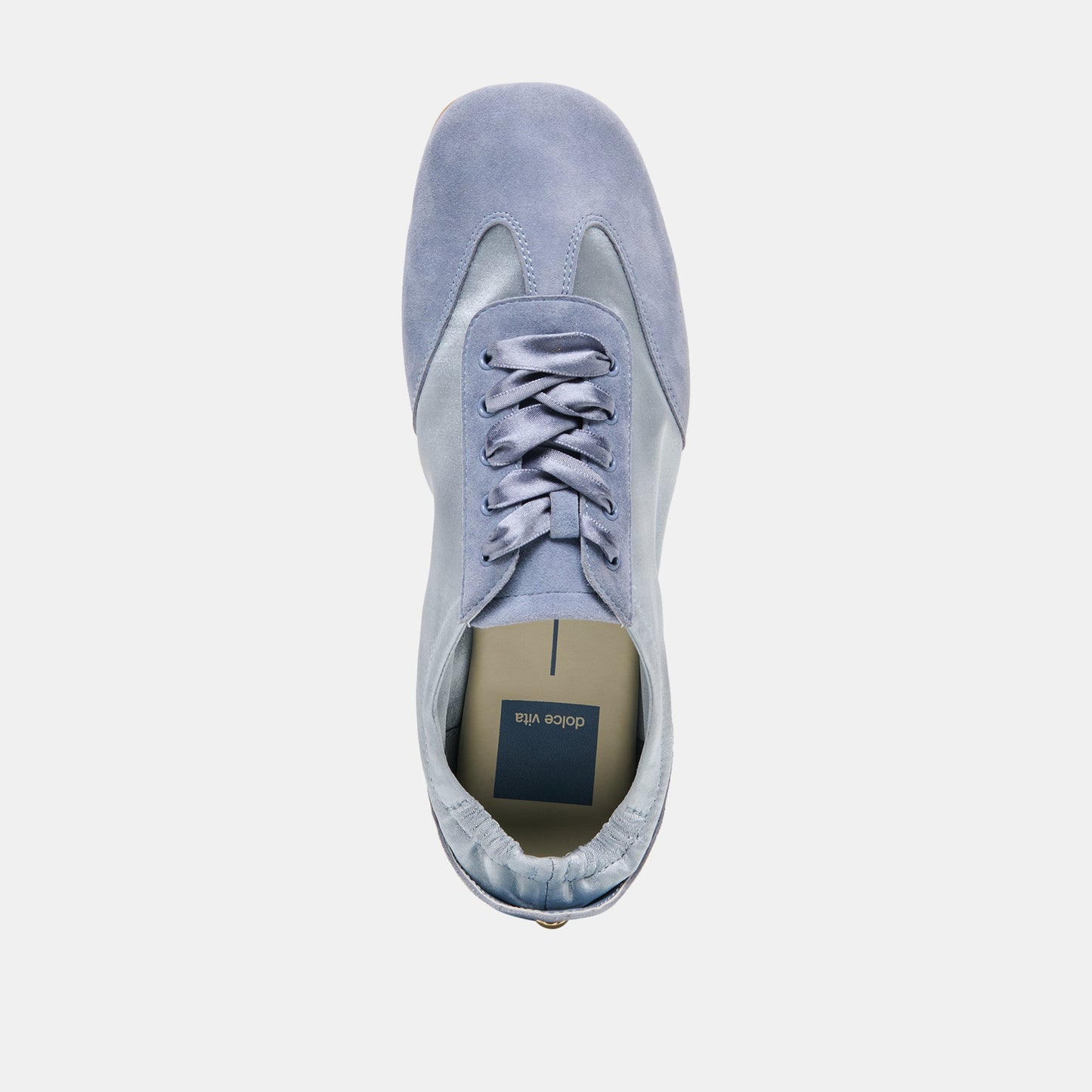 Dolce Vita Itzy Periwinkle Satin Sneakers