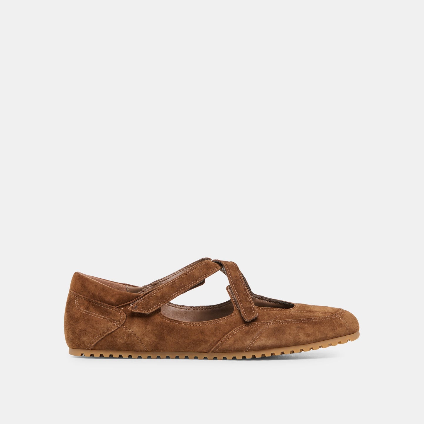 Dolce Vita YONO Cocoa Suede Ballet Sneaker Flats