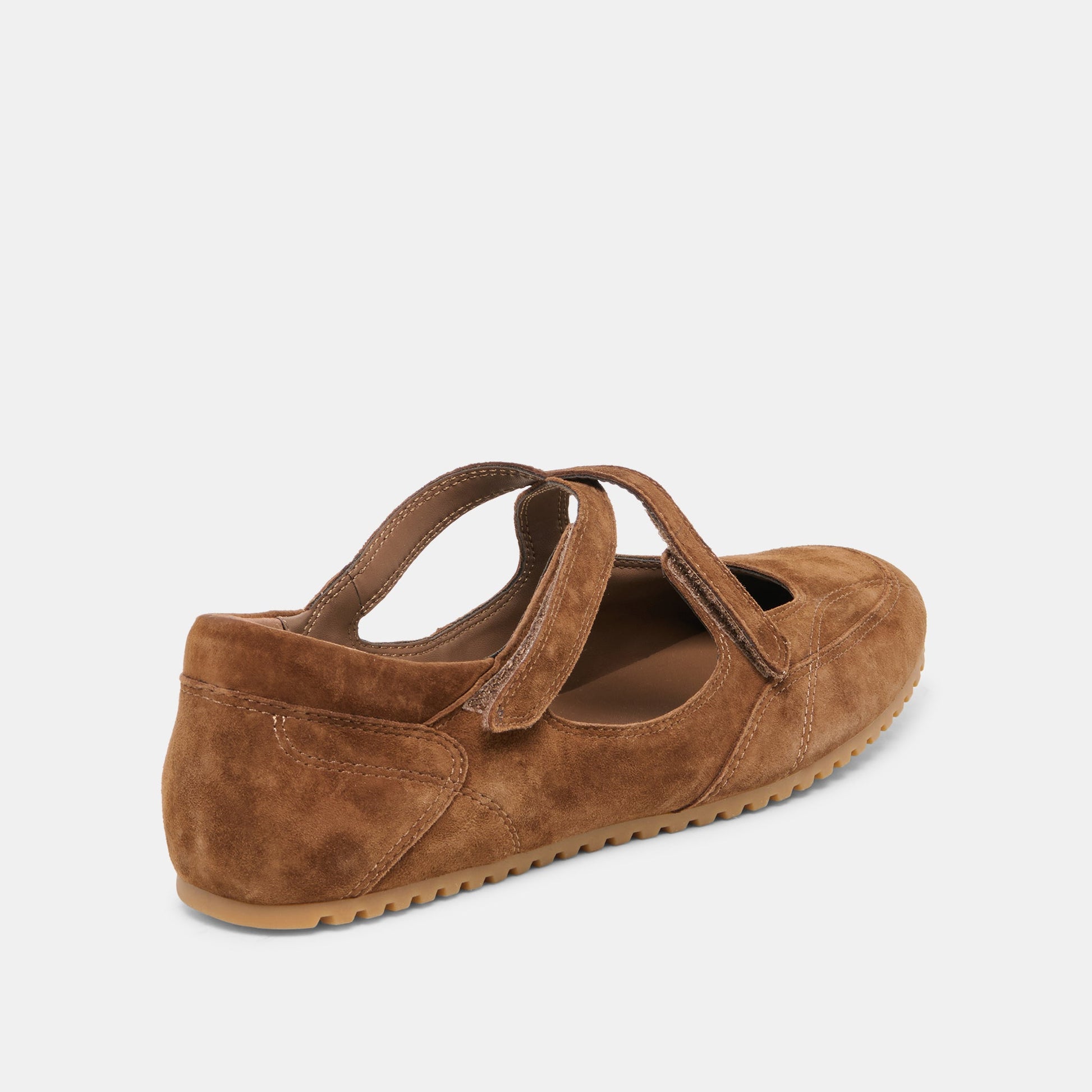 Dolce Vita YONO Cocoa Suede Ballet Sneaker Flats