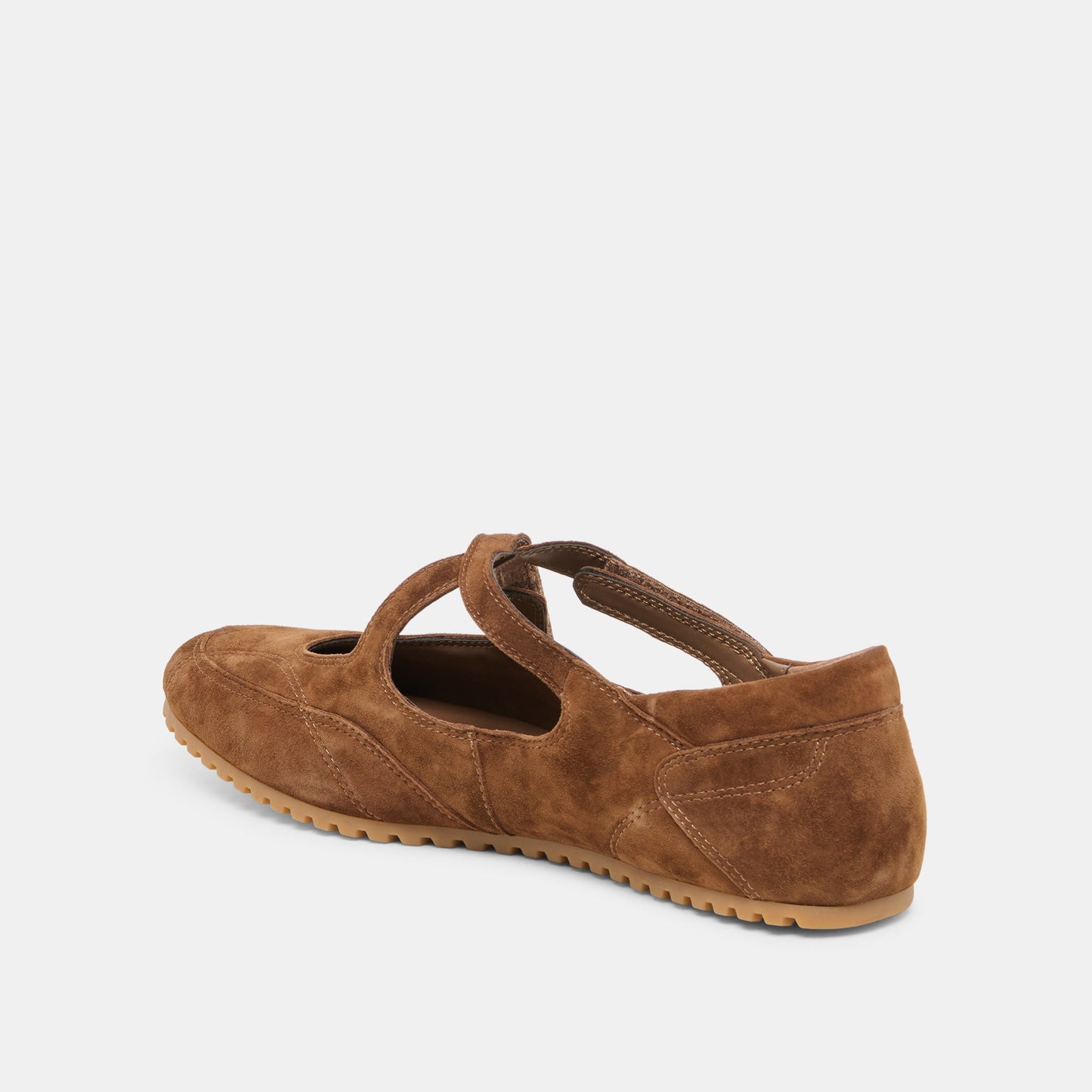 Dolce Vita YONO Cocoa Suede Ballet Sneaker Flats