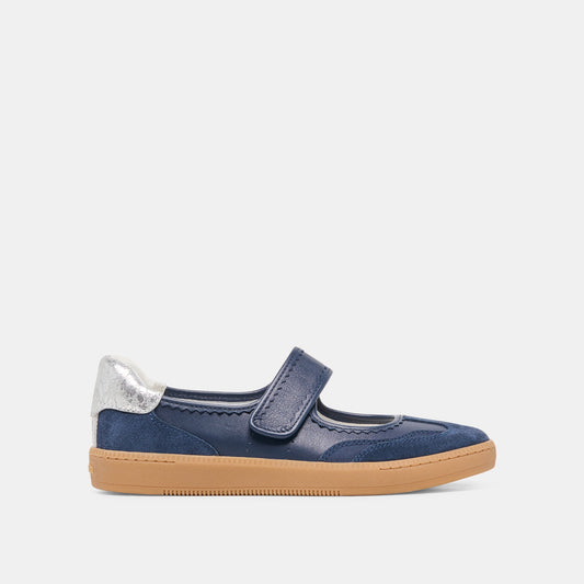 Dolce Vita NANET Dk Navy Suede Mary-Jane Ballet Sneakers