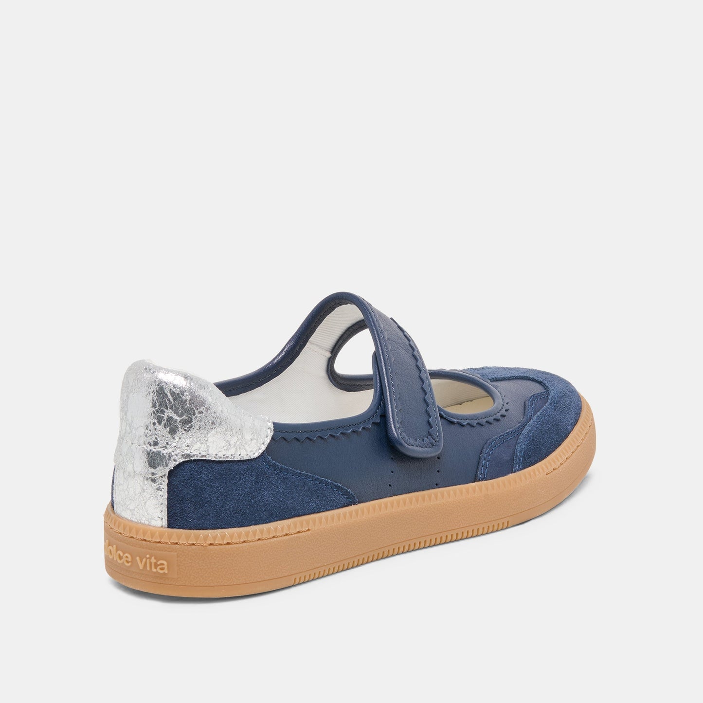 Dolce Vita NANET Dk Navy Suede Mary-Jane Ballet Sneakers