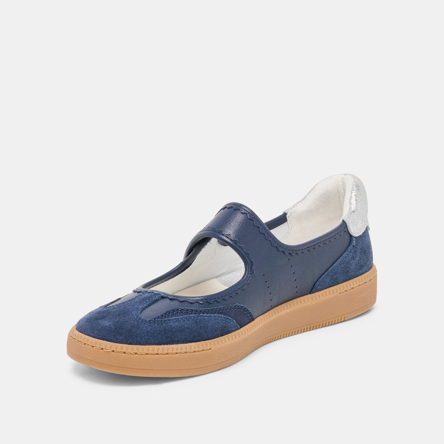 Dolce Vita NANET Dk Navy Suede Mary-Jane Ballet Sneakers
