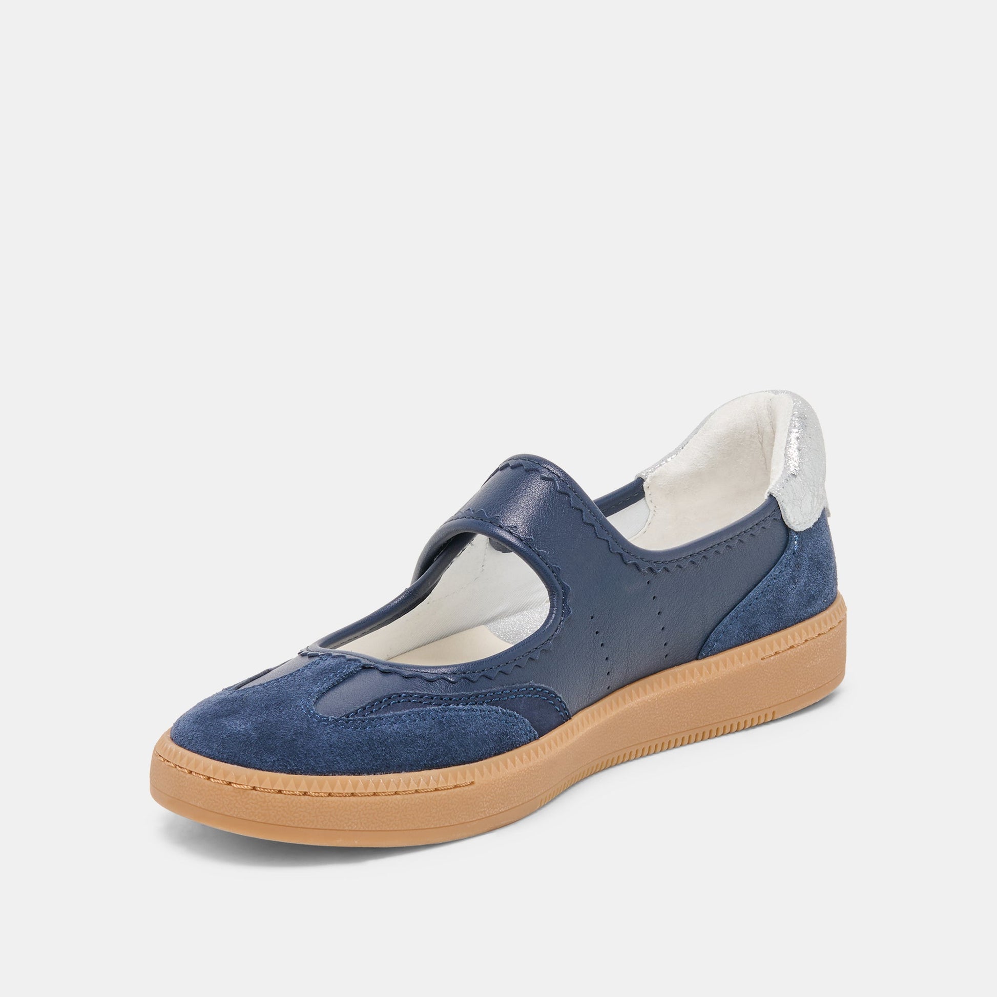 Dolce Vita NANET Dk Navy Suede Mary-Jane Ballet Sneakers
