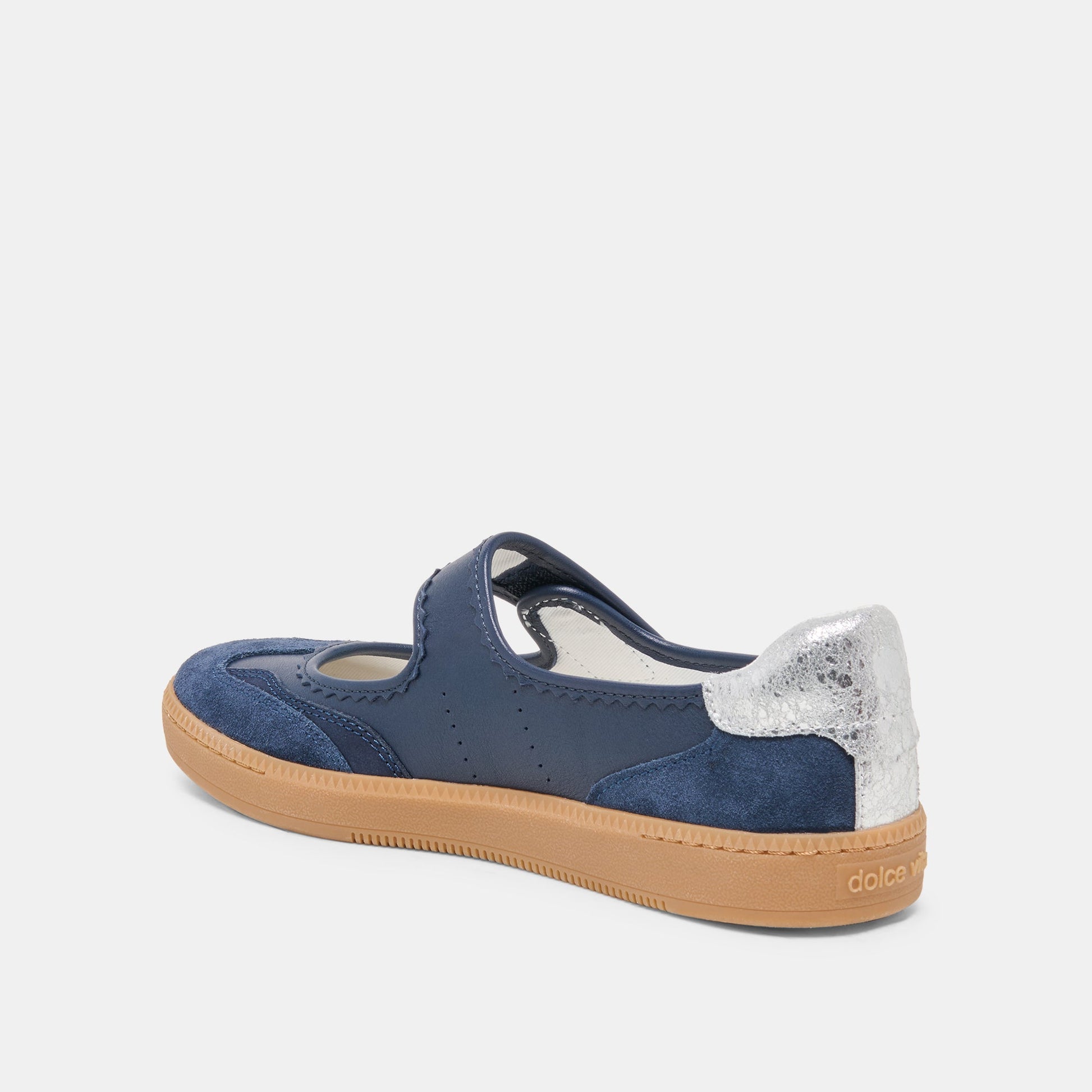 Dolce Vita NANET Dk Navy Suede Mary-Jane Ballet Sneakers