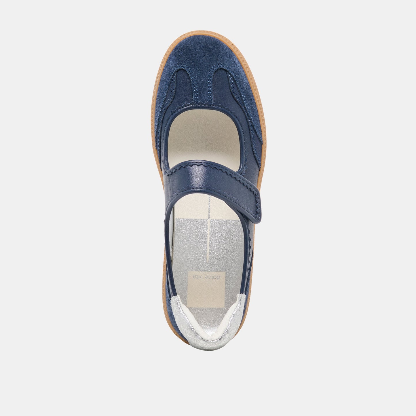 Dolce Vita NANET Dk Navy Suede Mary-Jane Ballet Sneakers