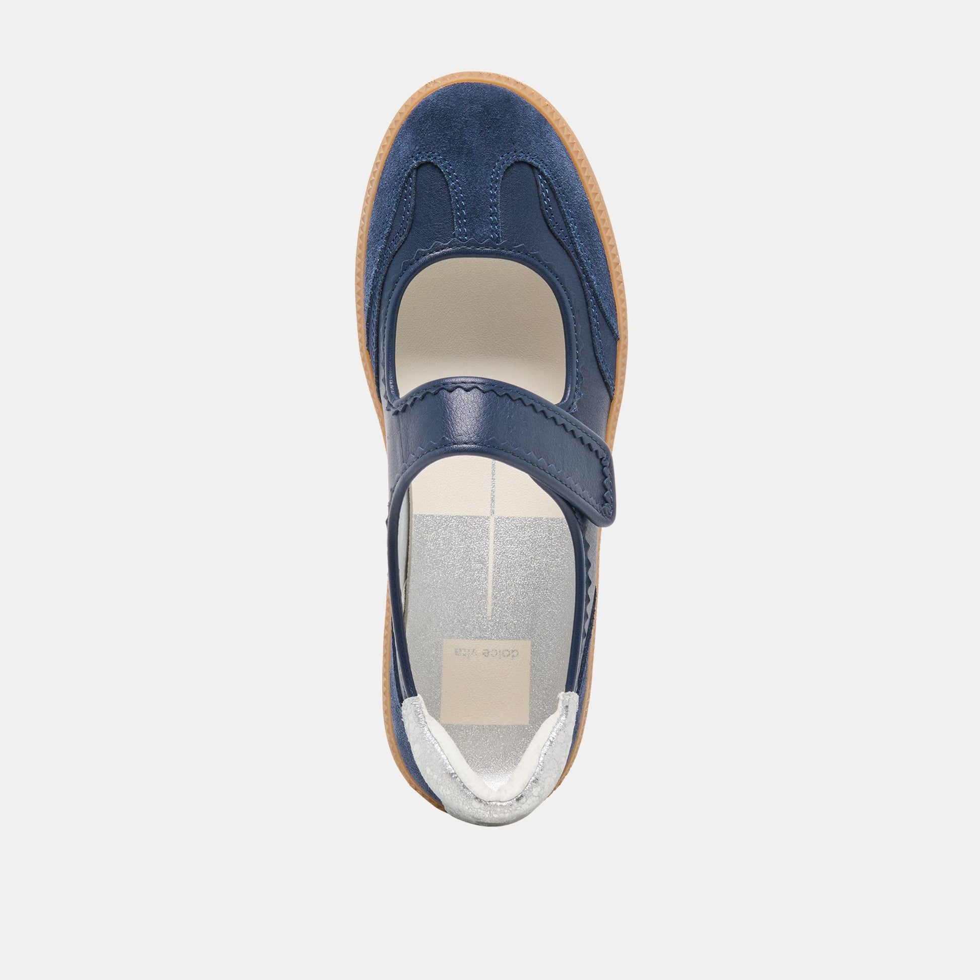 Dolce Vita NANET Dk Navy Suede Mary-Jane Ballet Sneakers