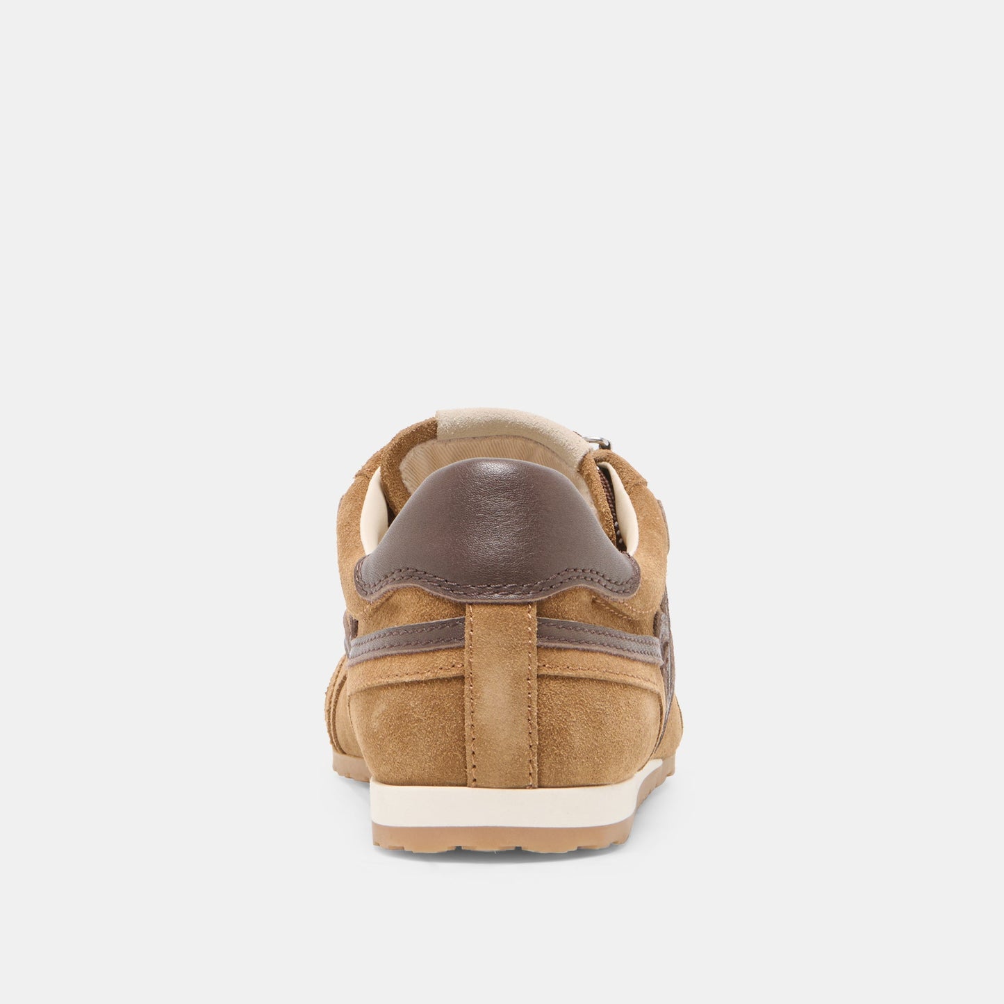 Dolce Vita DEACON Lt Brown Suede Lace-Up Sneakers