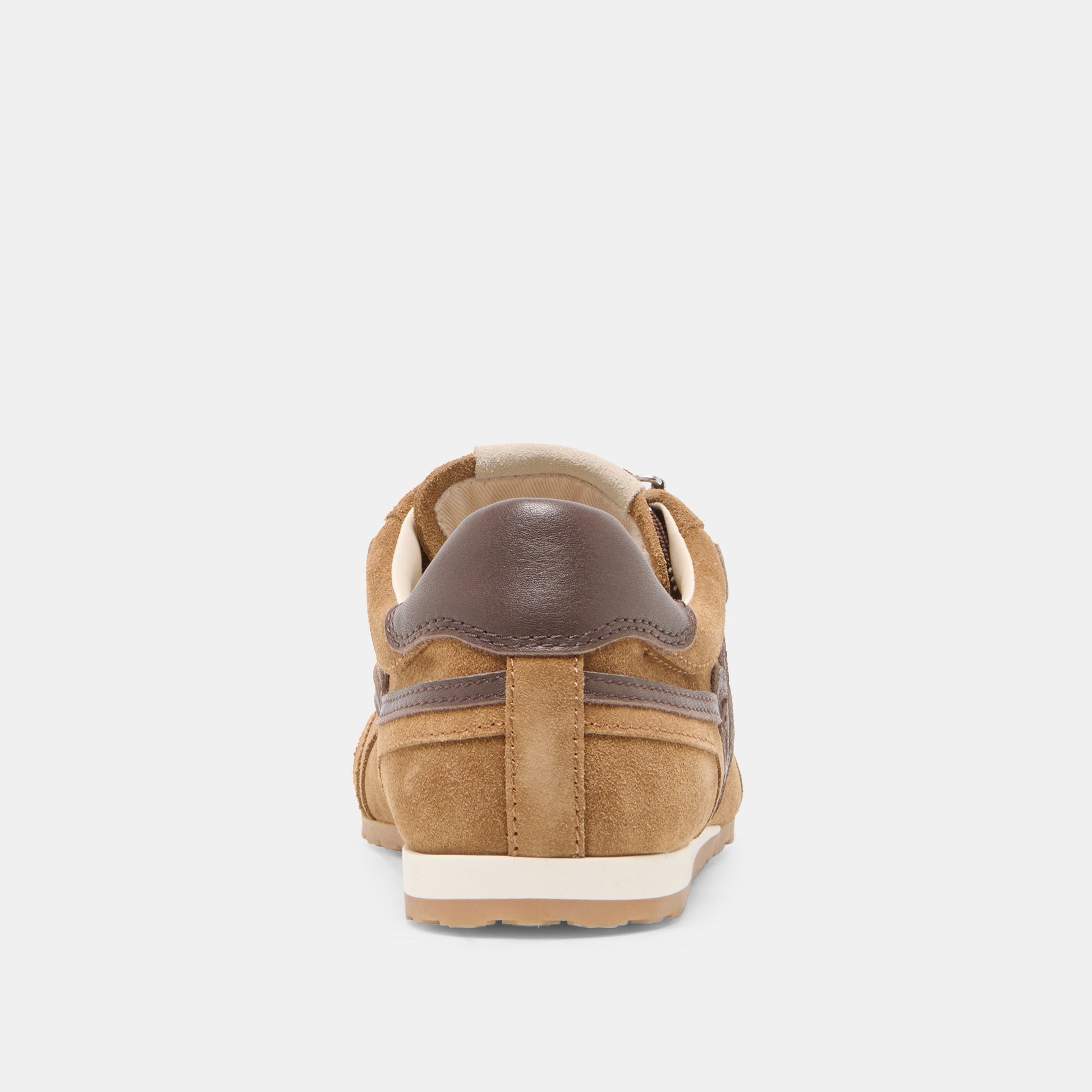 Dolce Vita DEACON Lt Brown Suede Lace-Up Sneakers