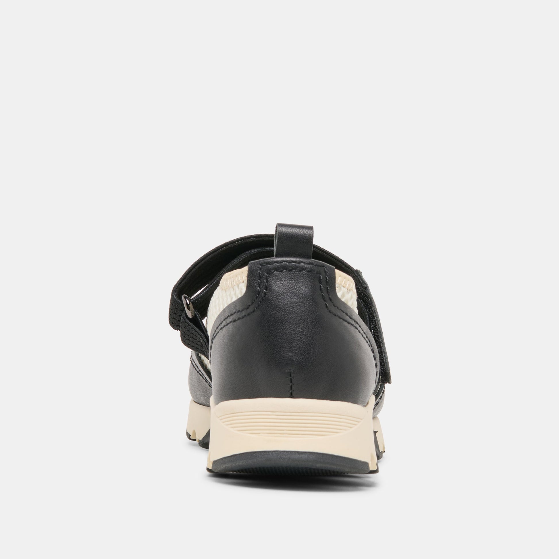 Dolce Vita Seline White Black Mesh Sneakers