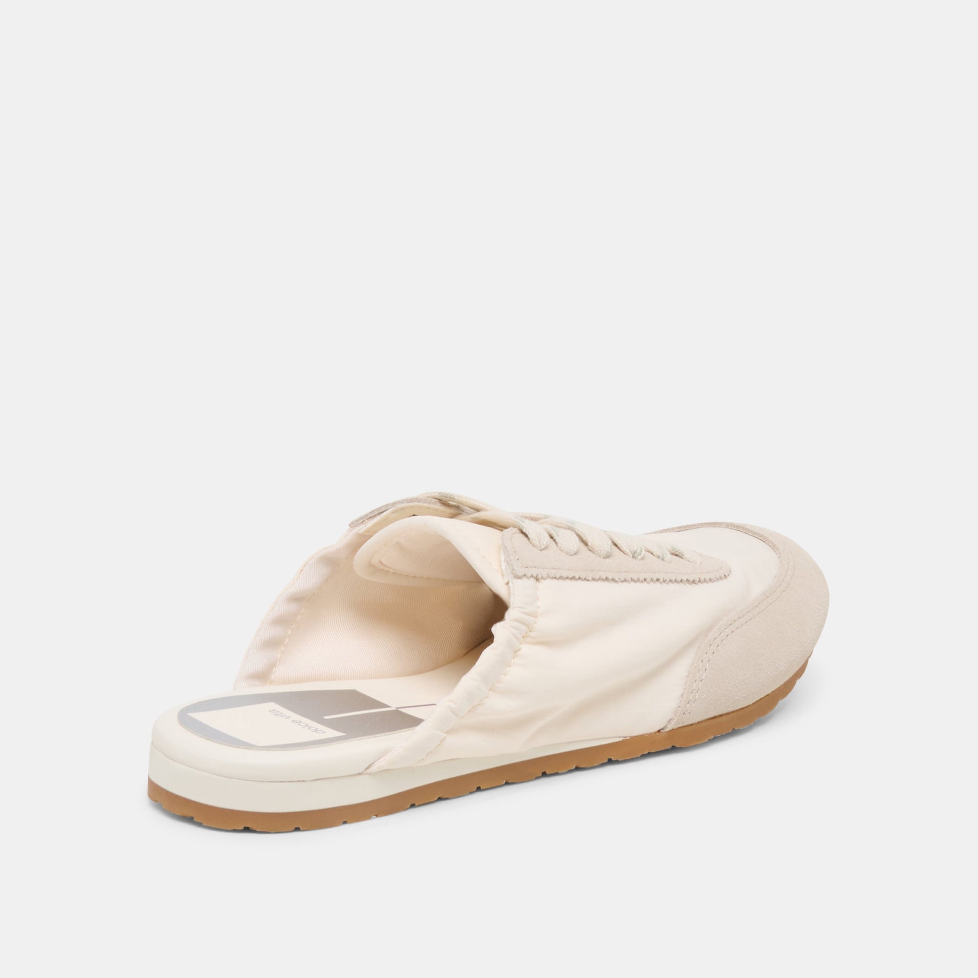 Dolce Vita Daris White Nylon Sneakers