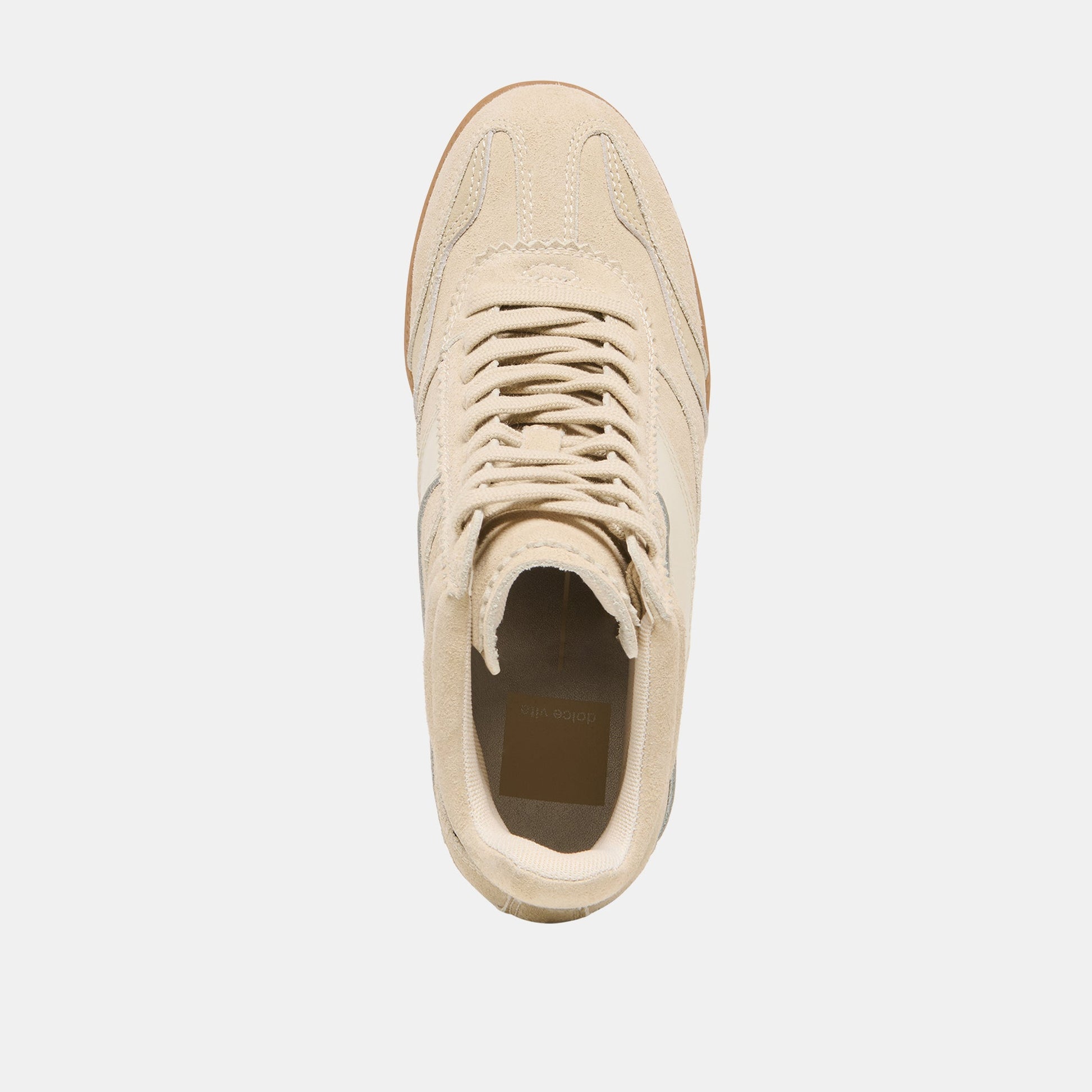 Dolce Vita Issac Oatmeal Suede Sneakers