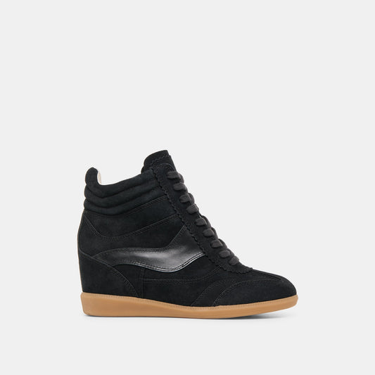 Dolce Vita Issac Onyx Suede Sneakers