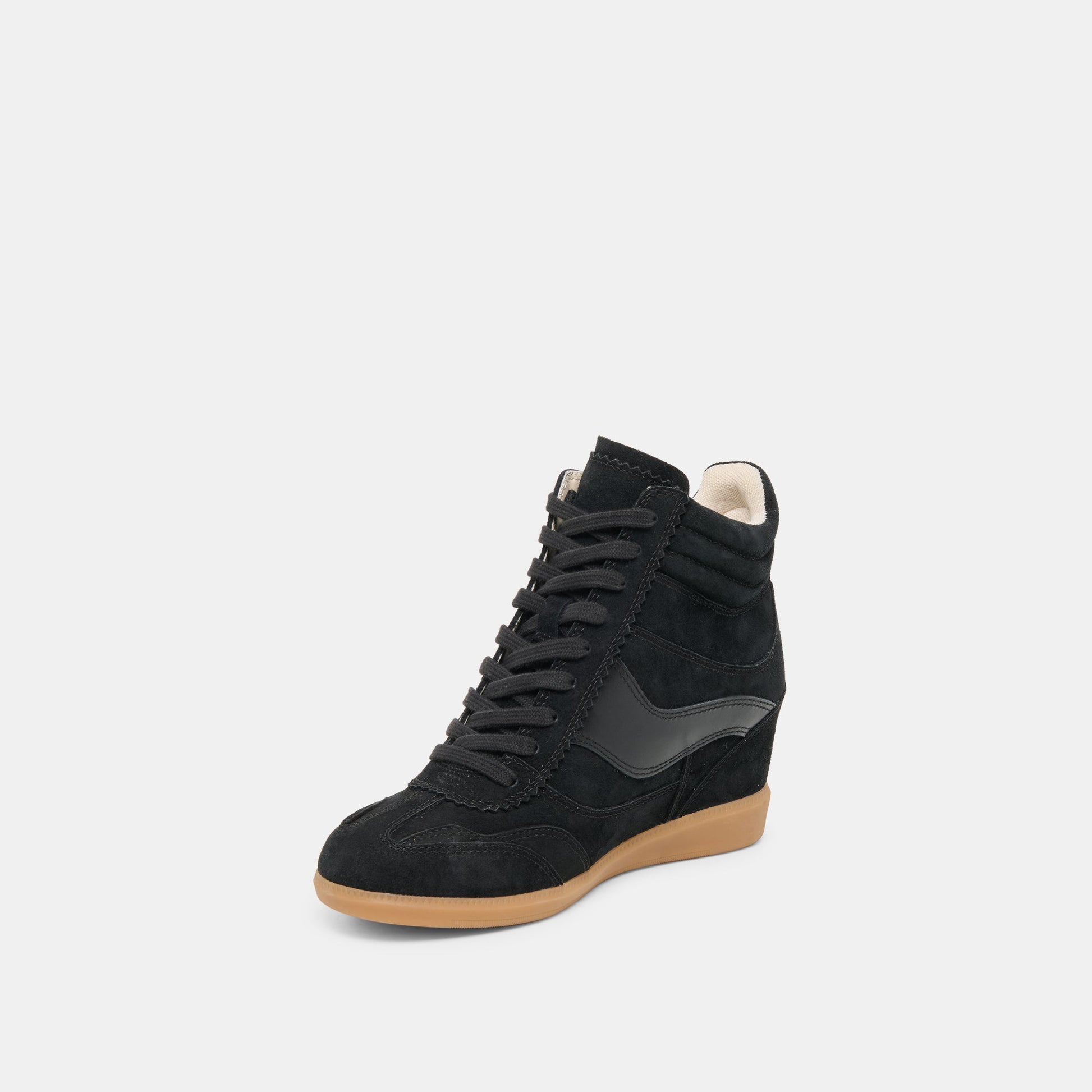 Dolce Vita Issac Onyx Suede Sneakers
