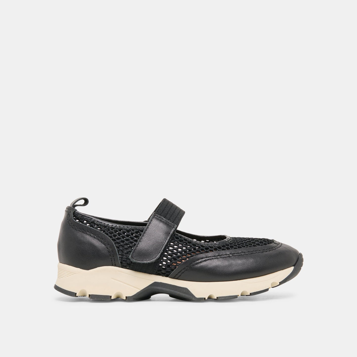 Dolce Vita Seline Black Mesh Sneakers
