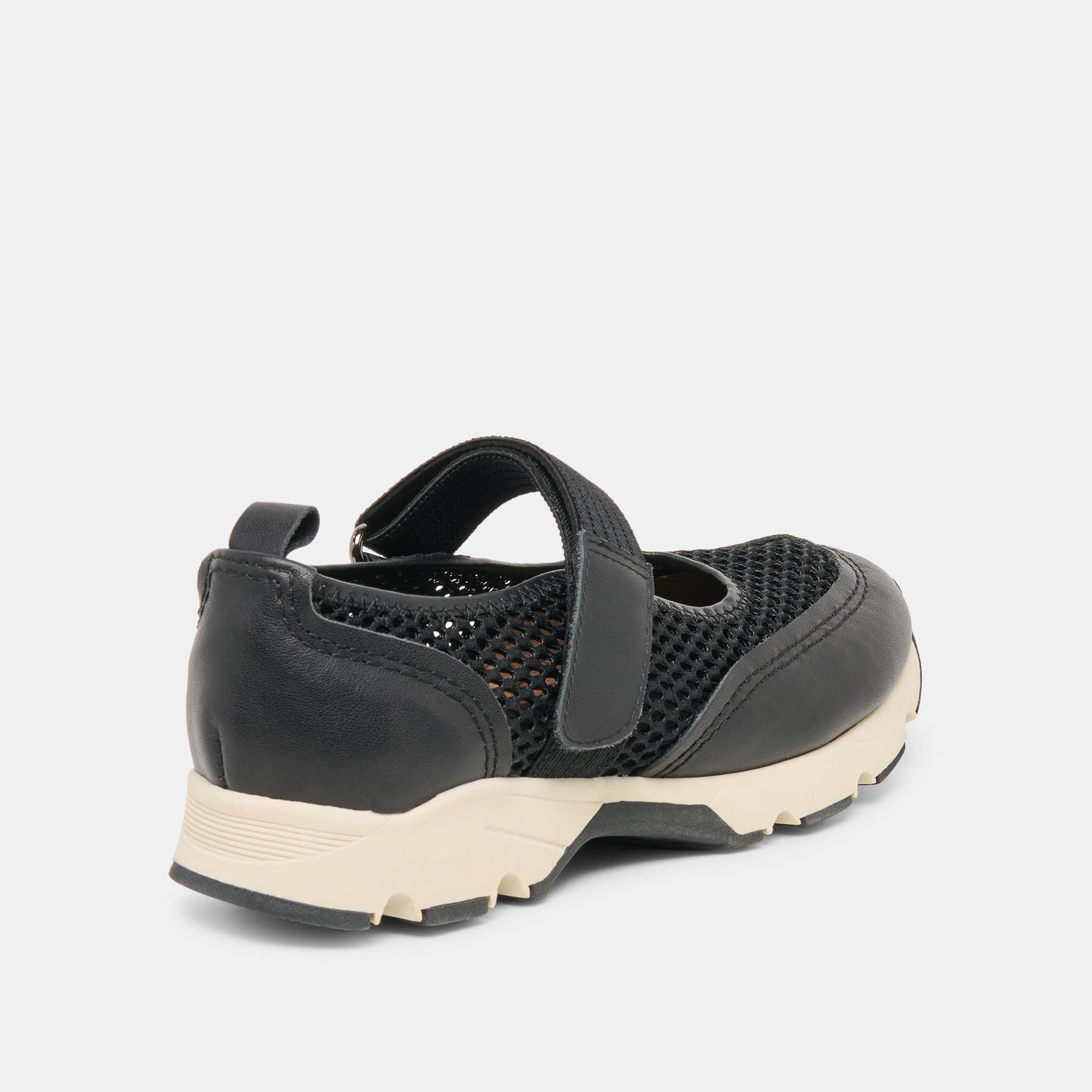 Dolce Vita Seline Black Mesh Sneakers
