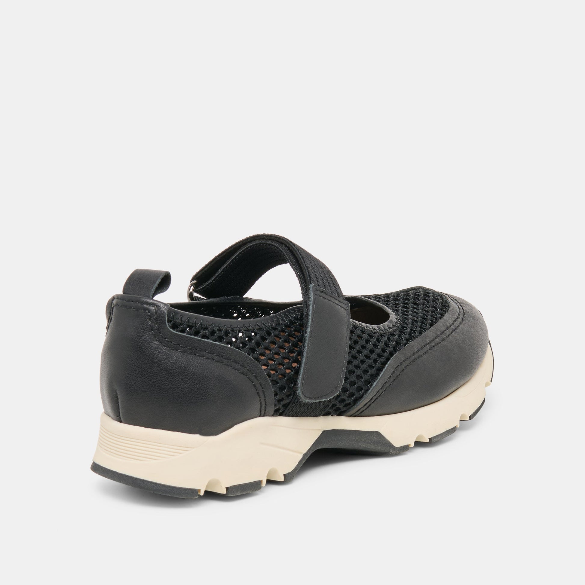 Dolce Vita Seline Black Mesh Sneakers