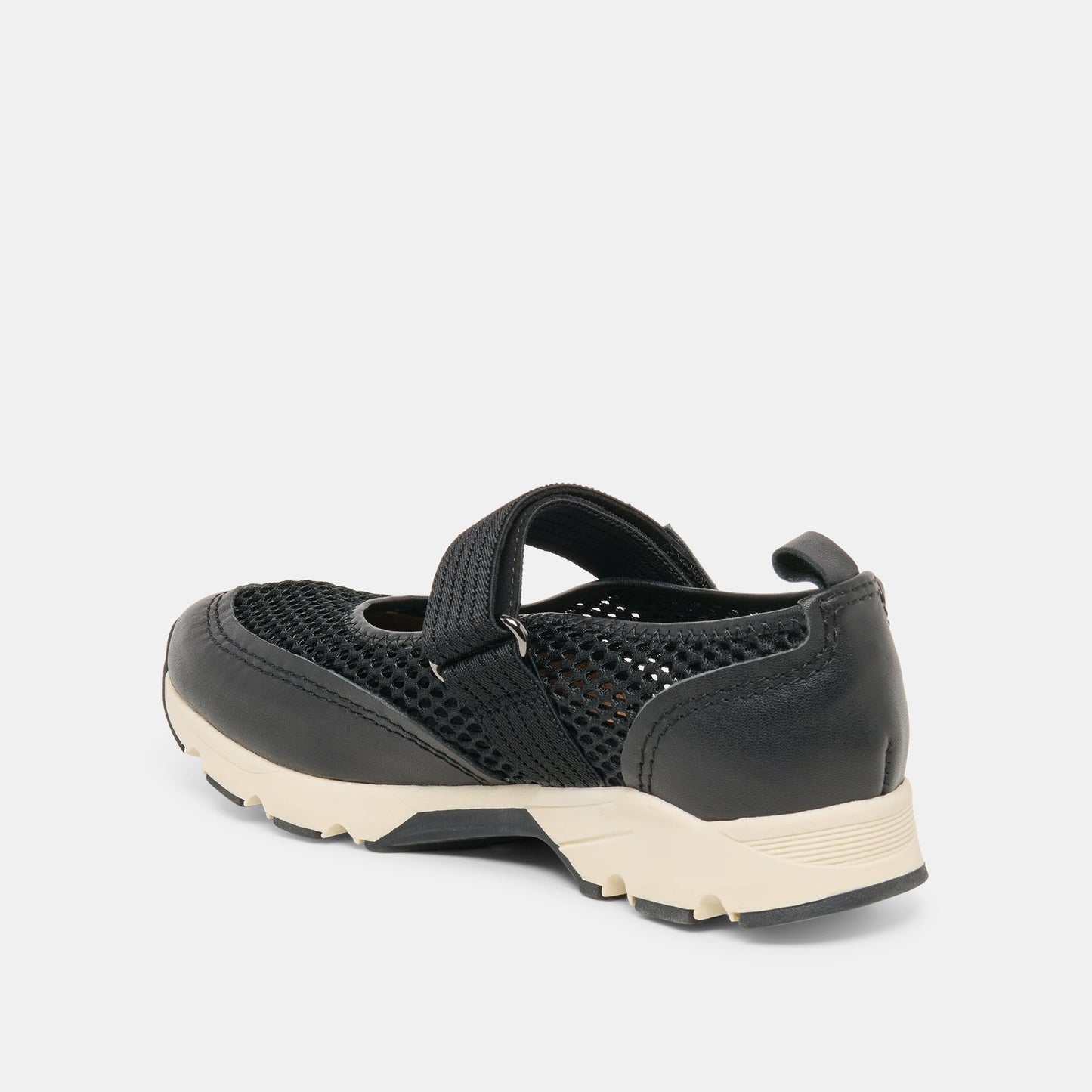 Dolce Vita Seline Black Mesh Sneakers
