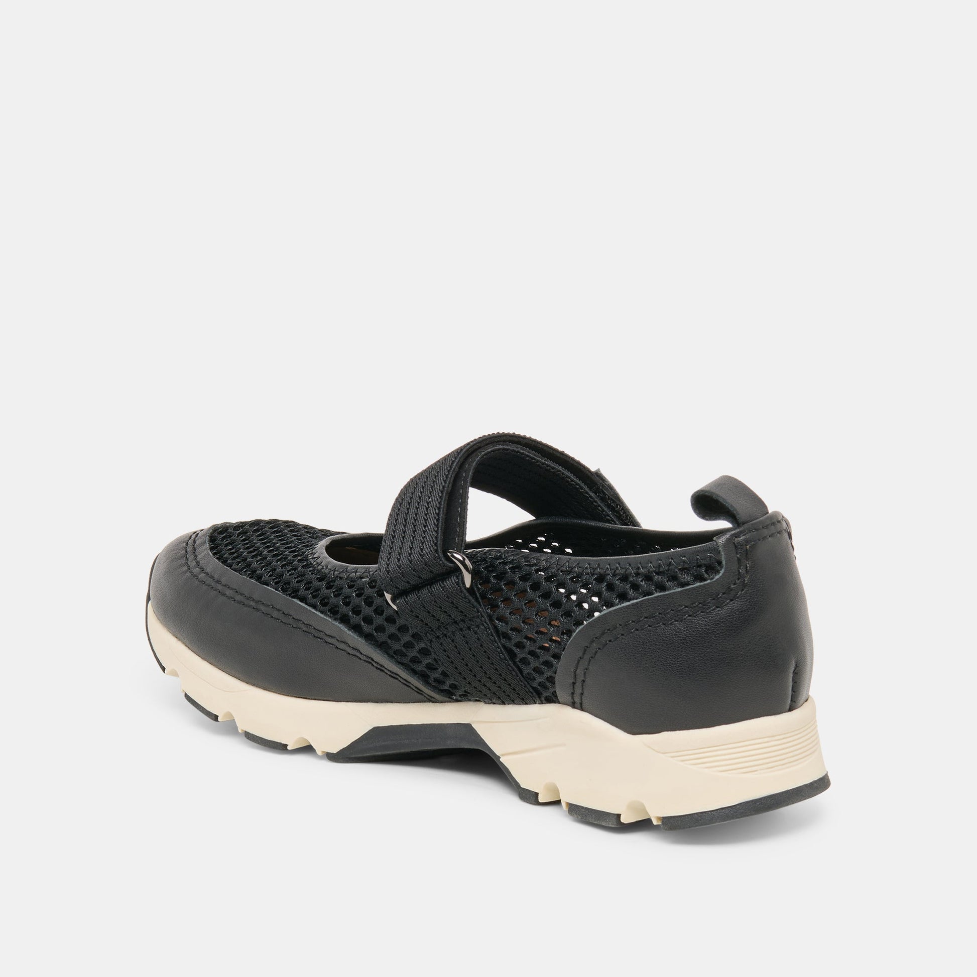 Dolce Vita Seline Black Mesh Sneakers