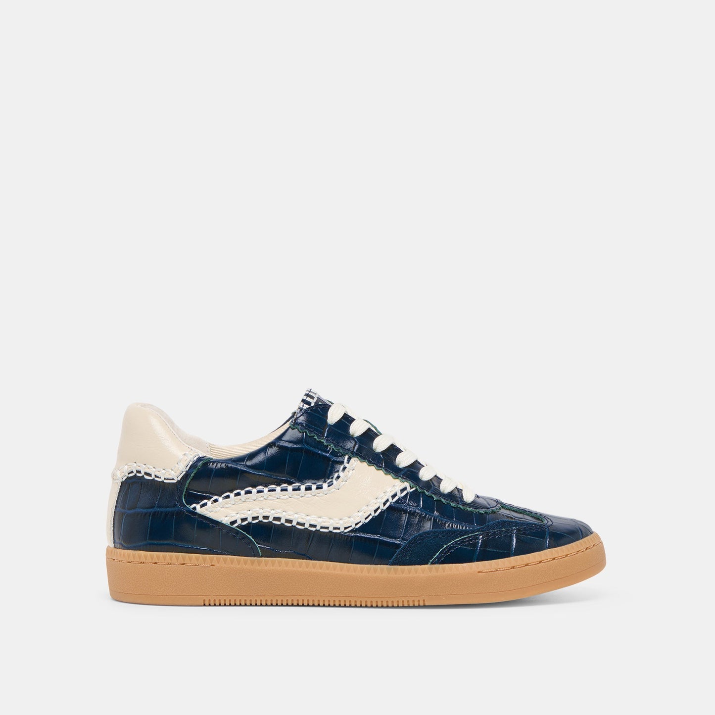 Dolce Vita NOTICE STITCH SNEAKERS INK CROCO EMBOSSED LEATHER
 – Dolce Vita
