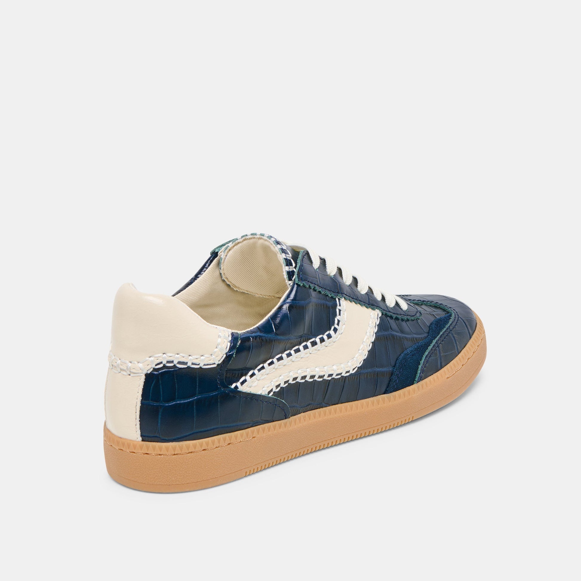 Dolce Vita NOTICE STITCH SNEAKERS INK CROCO EMBOSSED LEATHER
 – Dolce Vita