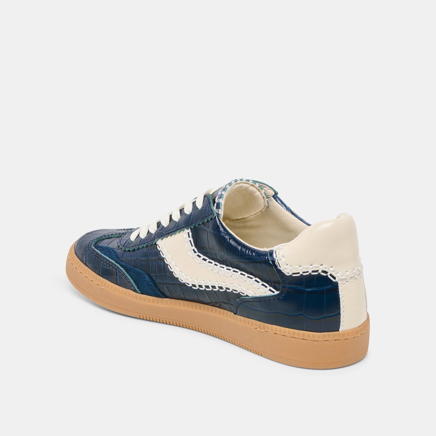 Dolce Vita NOTICE STITCH SNEAKERS INK CROCO EMBOSSED LEATHER
 – Dolce Vita
