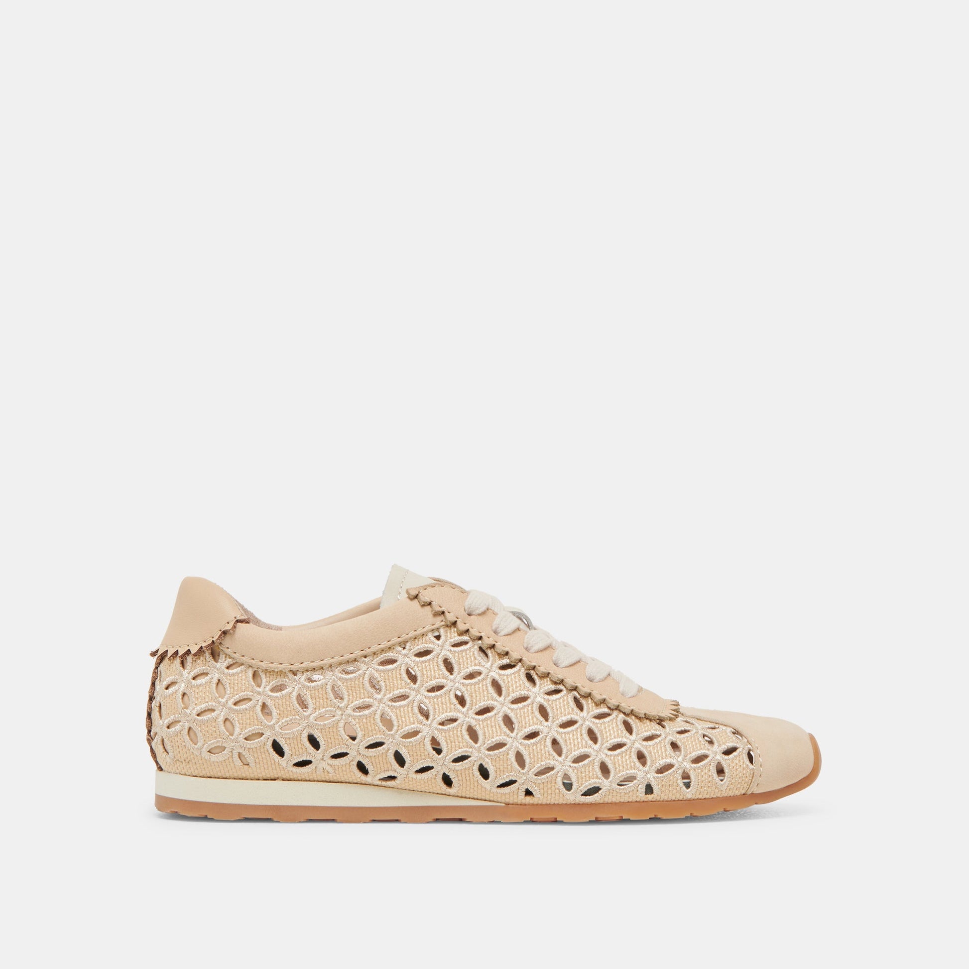 Dolce Vita DANIE EYELET PERF SNEAKERS LT NATURAL RAFFIA
 – Dolce Vita