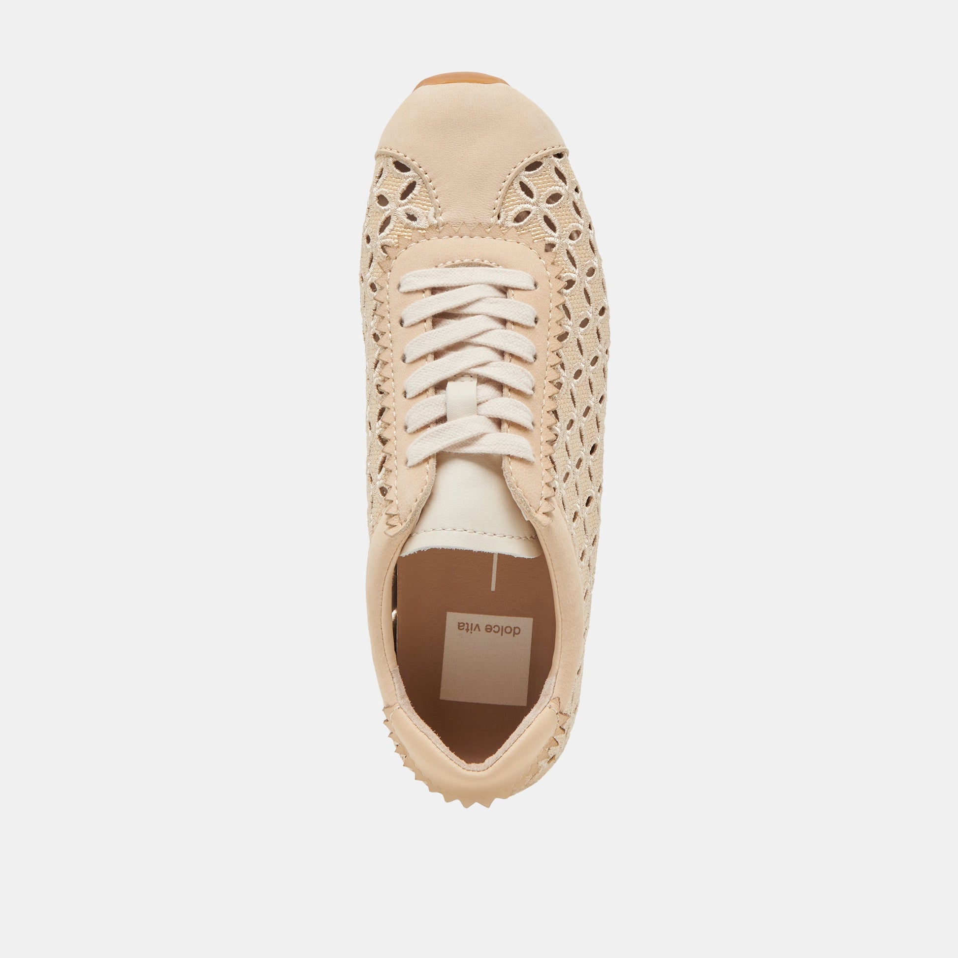 Dolce Vita DANIE EYELET PERF SNEAKERS LT NATURAL RAFFIA
 – Dolce Vita