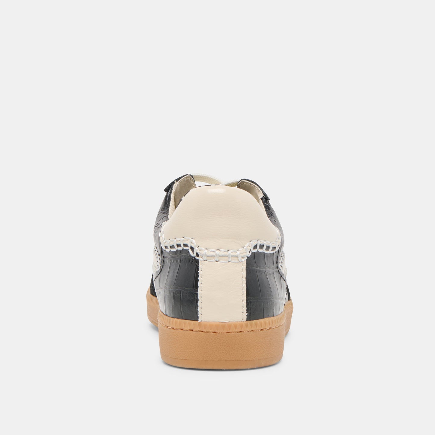 Dolce Vita NOTICE STITCH SNEAKERS NOIR CROCO EMBOSSED LEATHER
 – Dolce Vita