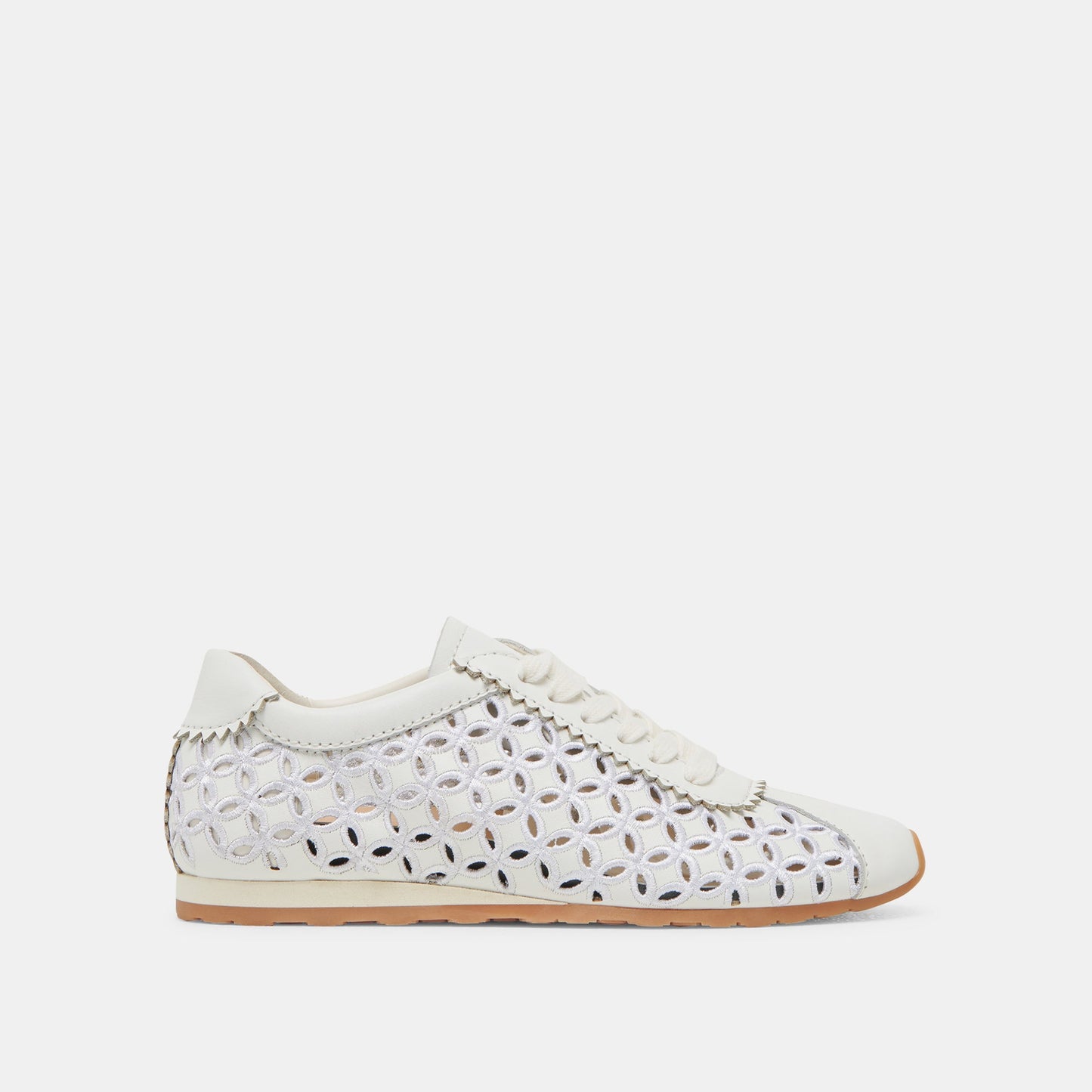 Dolce Vita DANIE EYELET PERF SNEAKERS TRUE WHITE LEATHER
 – Dolce Vita