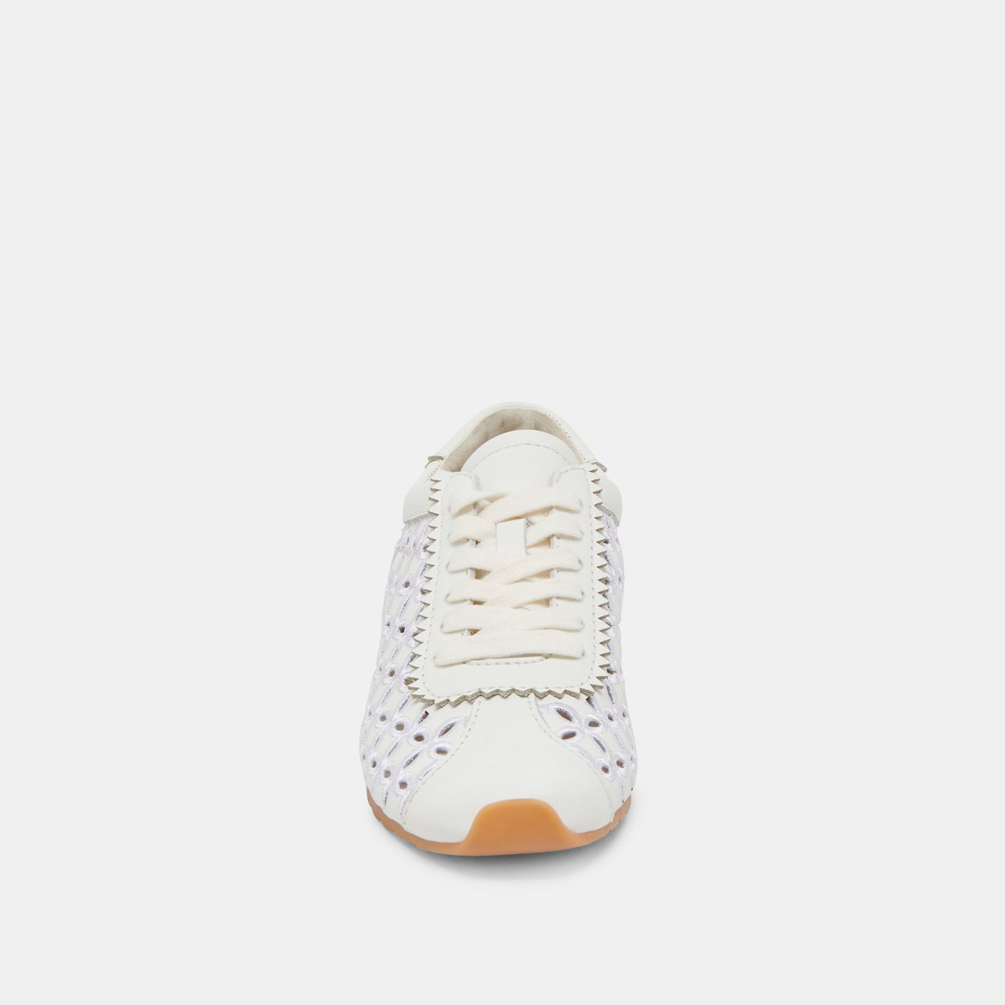 Dolce Vita DANIE EYELET PERF SNEAKERS TRUE WHITE LEATHER
 – Dolce Vita