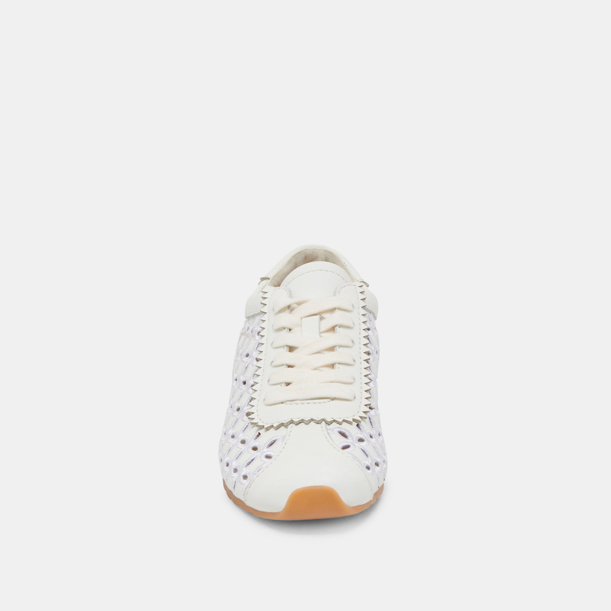 Dolce Vita DANIE EYELET PERF SNEAKERS TRUE WHITE LEATHER
 – Dolce Vita